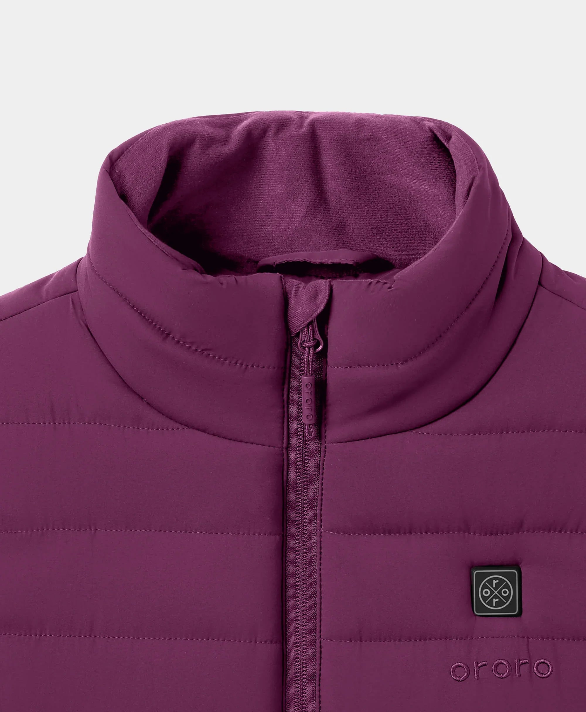 ORORO Heated Tribeca Women's Heated Long Puffer Vest - Image 39