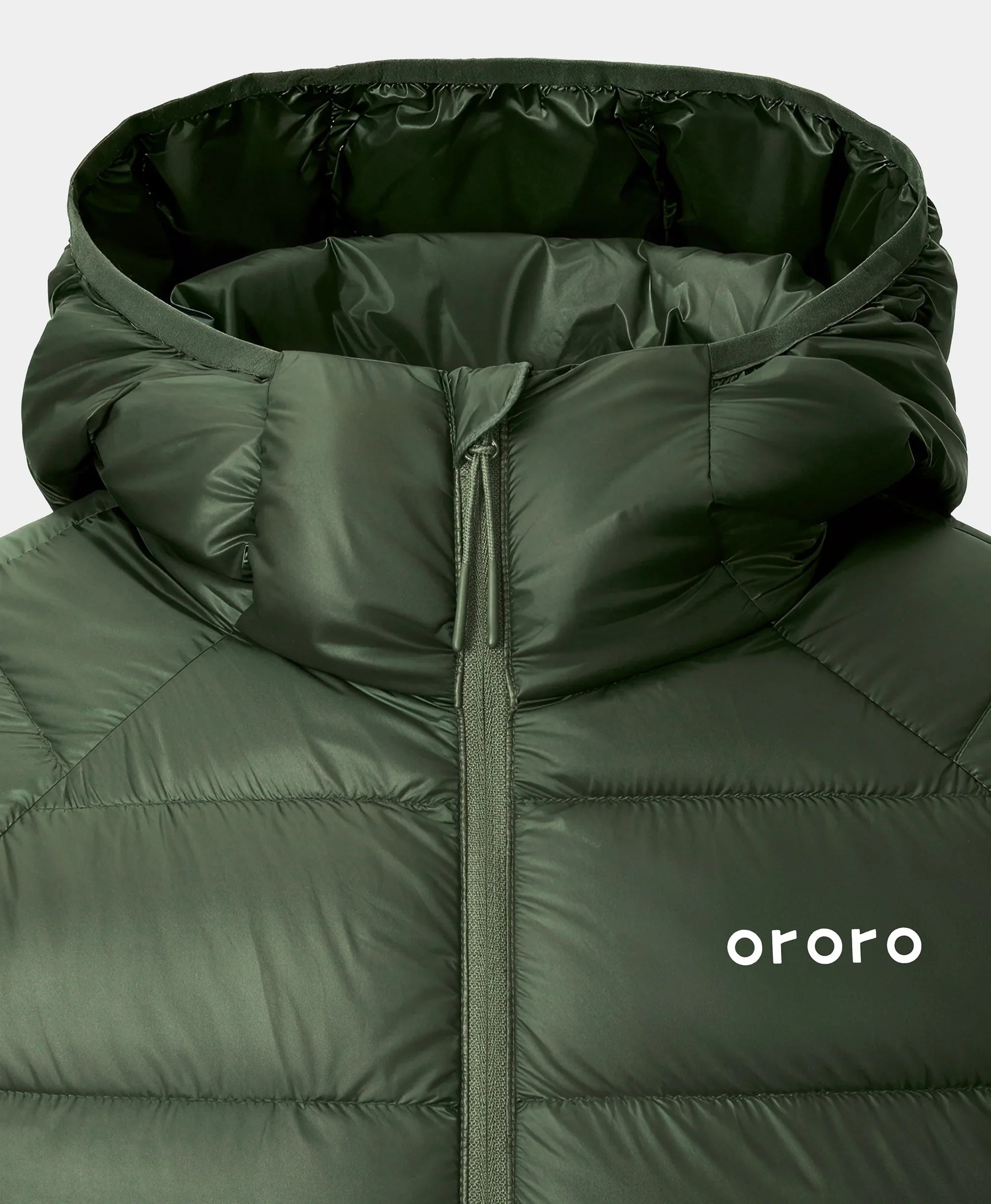 ORORO Heated (Open-box) Aero Women's 4-Zone Packable Heated Down Jacket (Battery Set Not Included) - Image 23