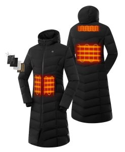 ORORO Heated (Open-box) SOHO Women's Heated Down Parka Jacket (Battery Set Not Included)