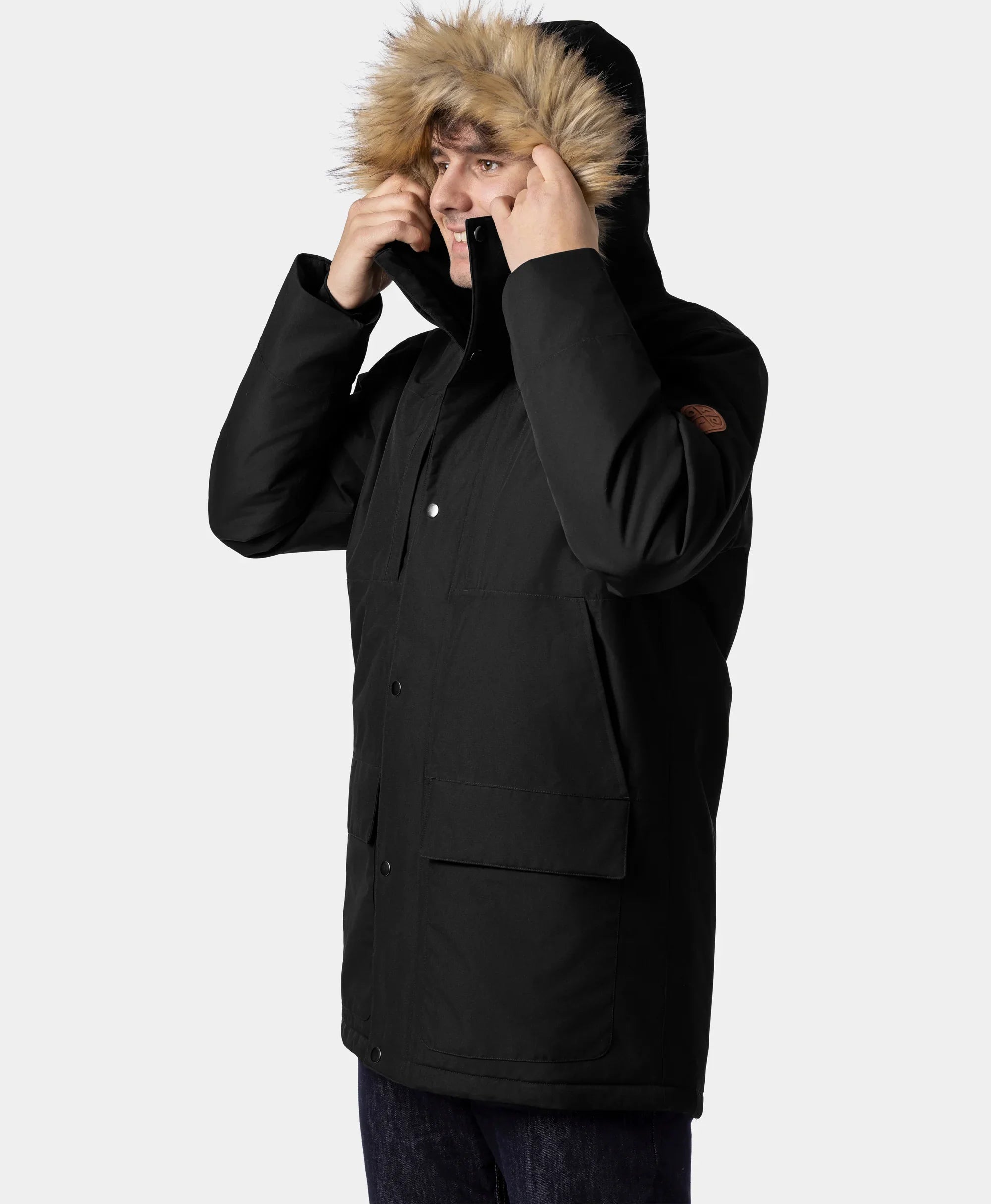 ORORO Heated Gstaad Men's Waterproof Heated Parka - Image 3