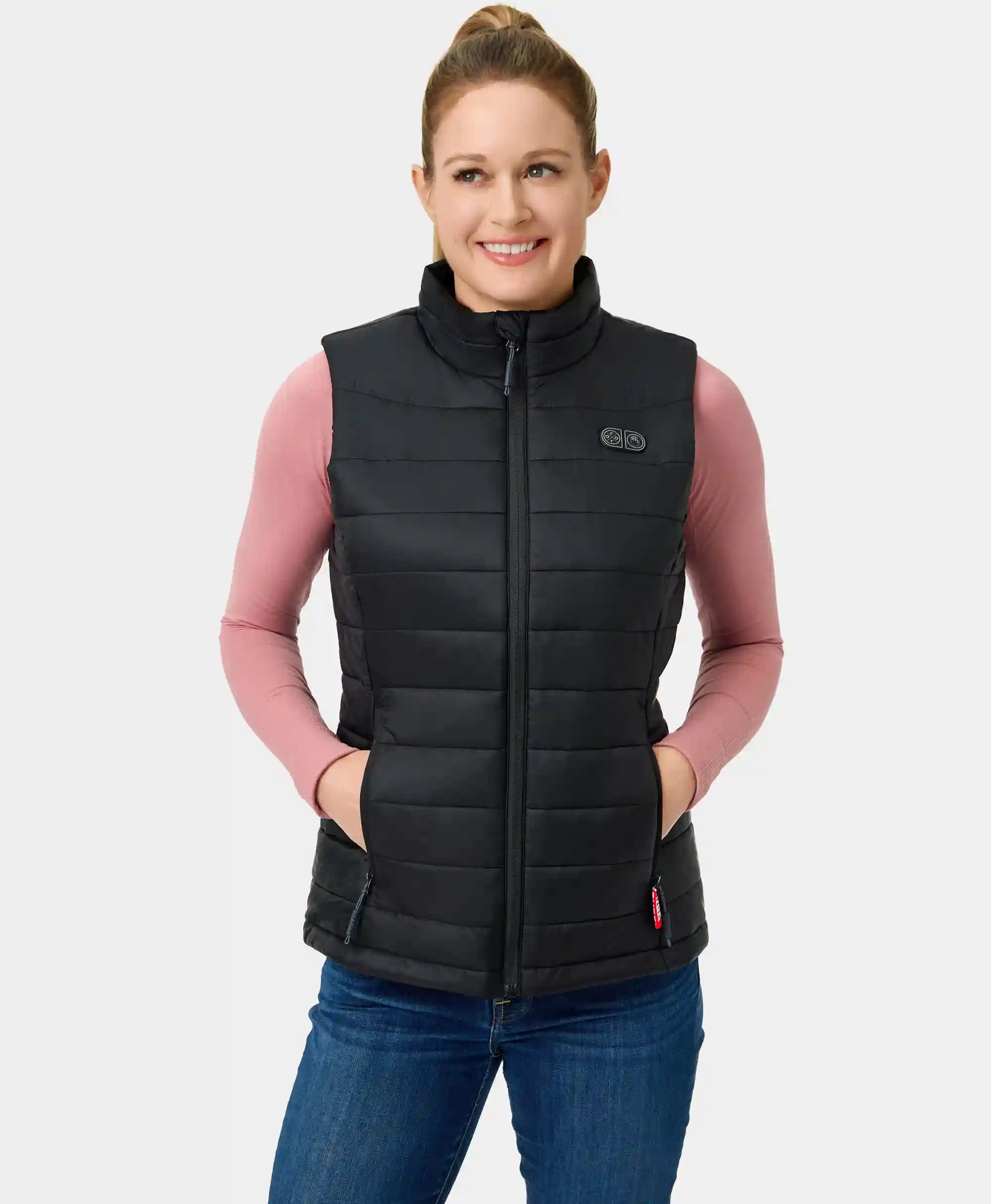 ORORO Heated (Open-box) SureWarm® Women's 7-Zone Dual-Control Classic Pro Heated Vest (Battery Set Not Included) - Image 2