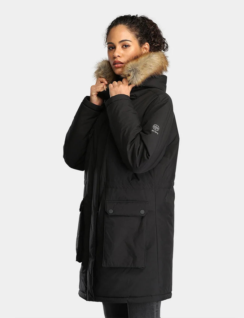 ORORO Heated (Open-box) Women's Heated Thermolite® Parka (4 Heating Zones) (Battery Set Not Included) - Image 3
