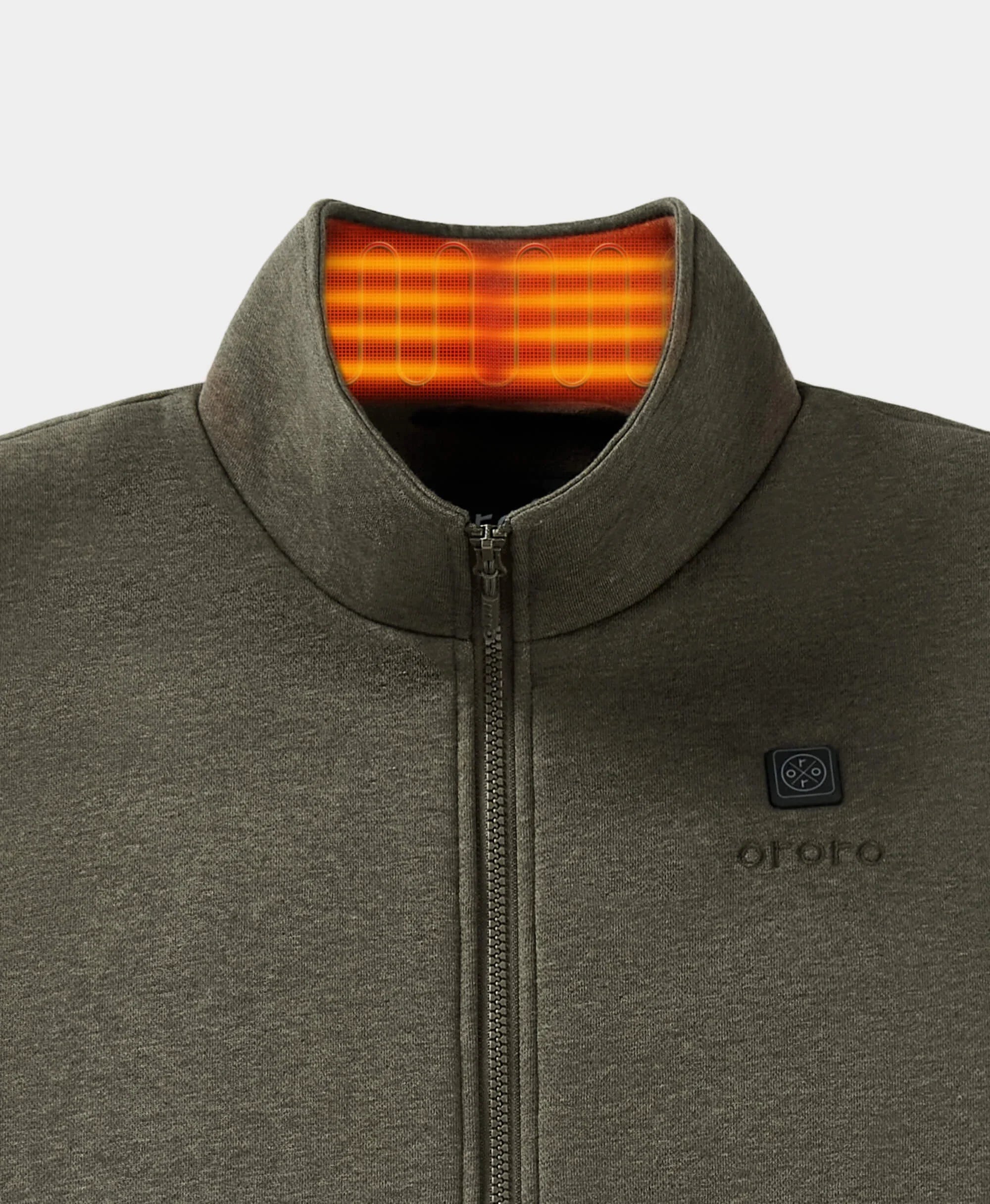 ORORO Heated Men's Heated Fleece Vest (Apparel Only) - Image 17