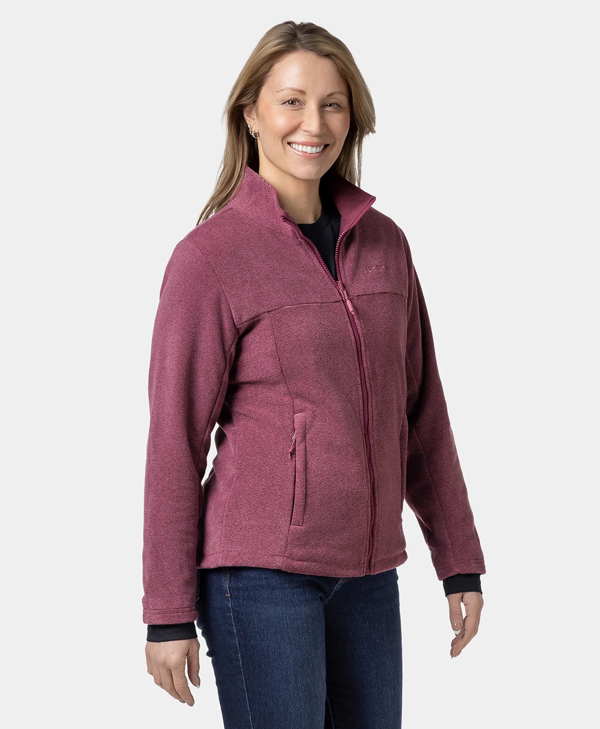 ORORO Heated (Open-box) River Ridge Women's Heated Fleece Liner Jacket (Battery Set Not Included) - Image 14