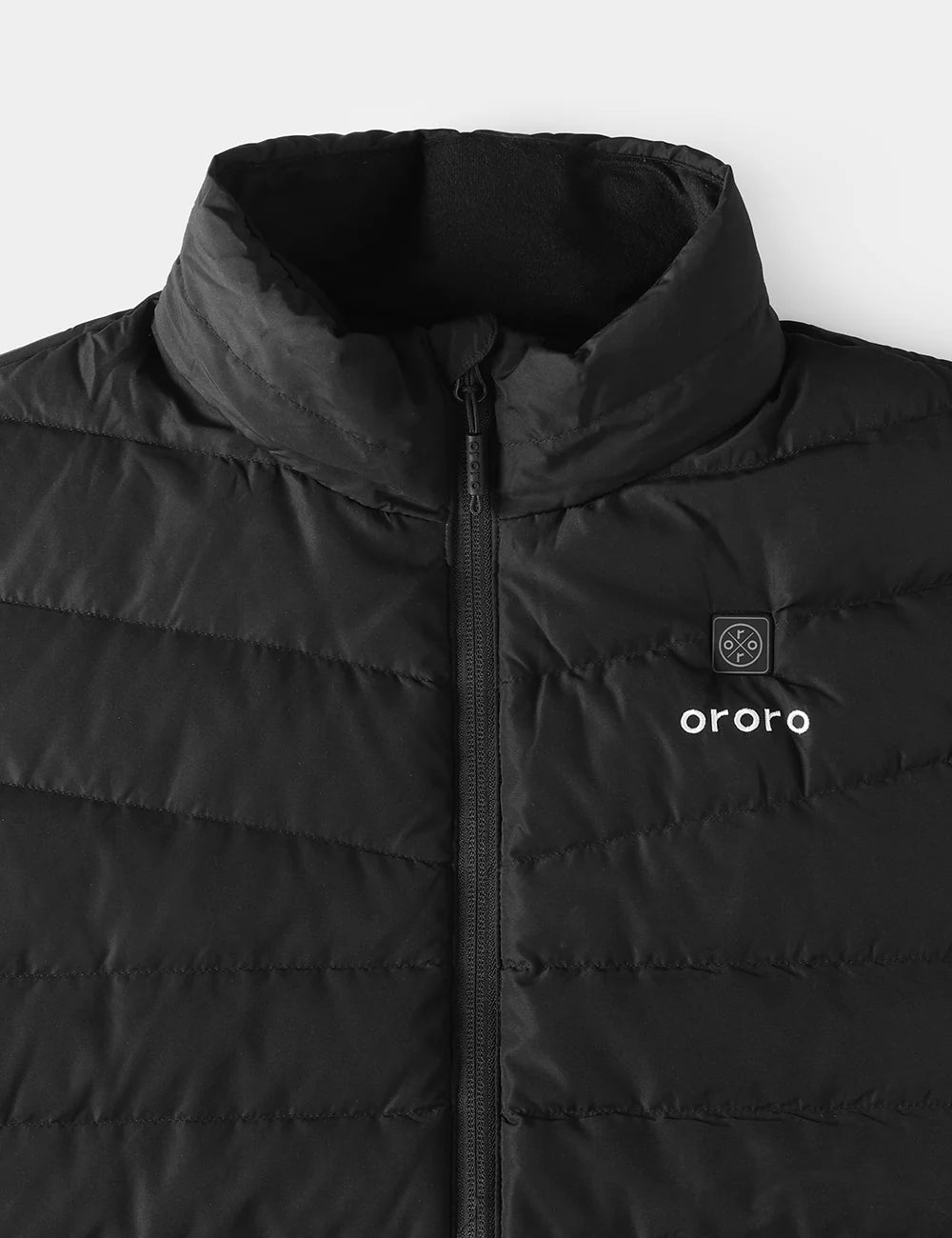 ORORO Heated (Open-box) Men's Heated Lightweight Down Vest (Battery Set Not Included) - Image 8