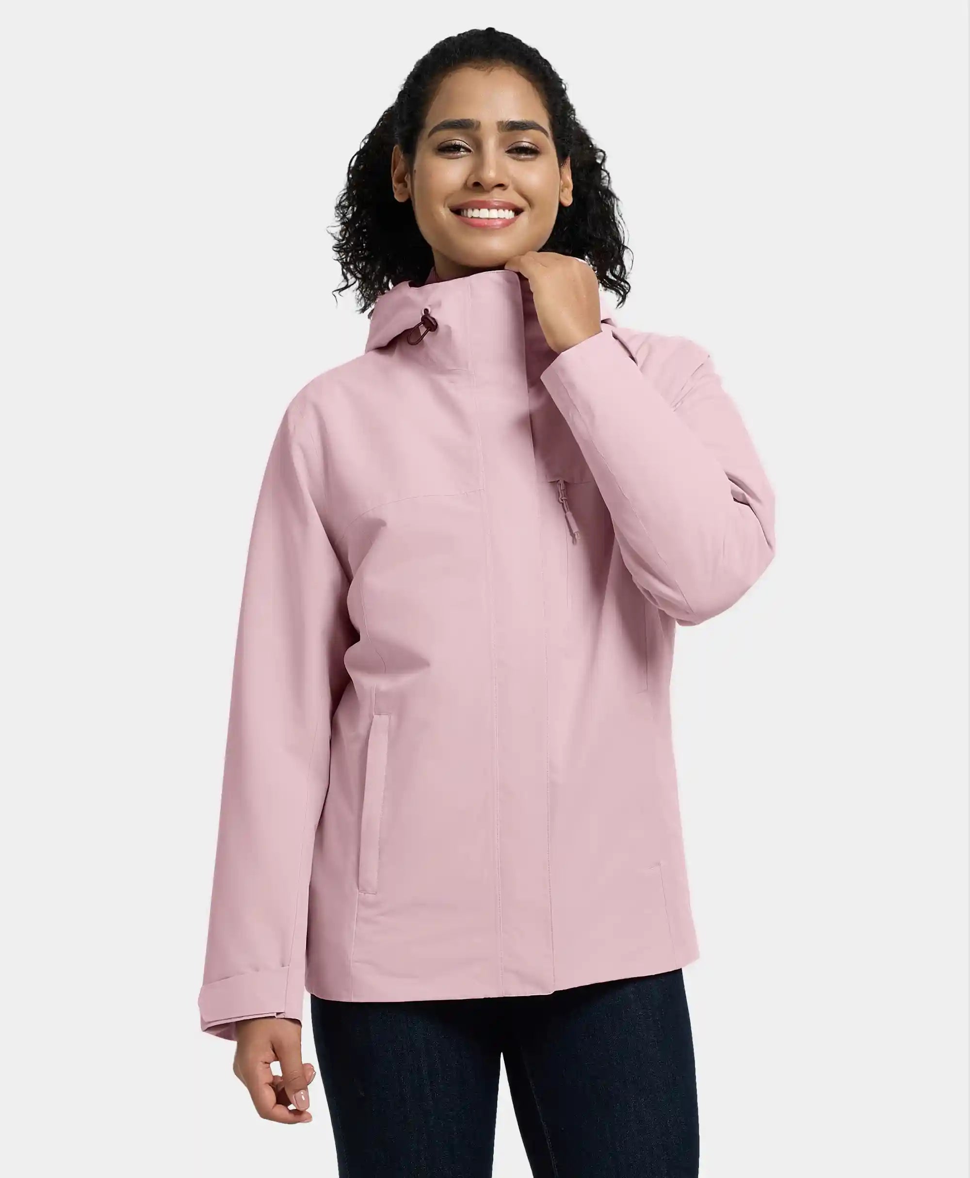 ORORO Heated River Ridge Women's Waterproof Shell Jacket - Image 17