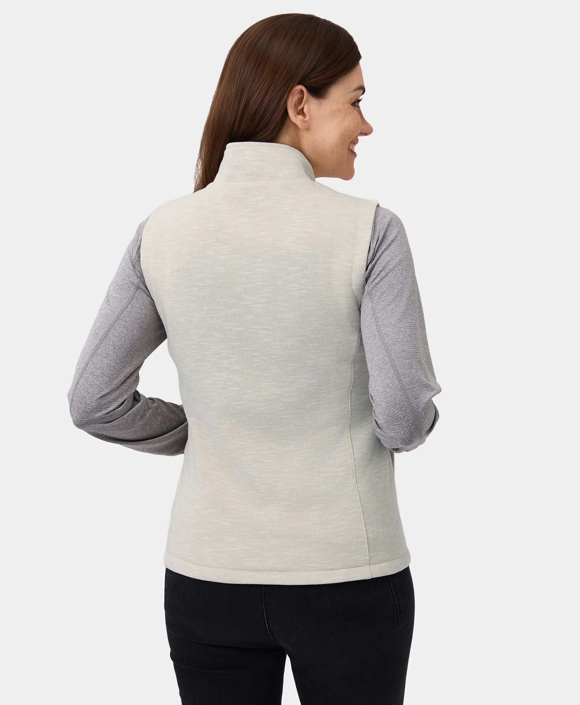 ORORO Heated Women's Heated Fleece Vest - Image 50
