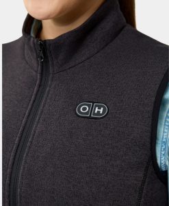 Alternative view of ORORO Heated ORORO Heated x OpenHeat OH-1 Women’s Heated Recycled Fleece Vest (w/ Type-C Power Port)