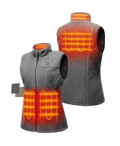 Alternative view of ORORO Heated Women's Heated Recycled Fleece Vest (Apparel Only)