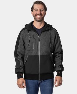 ORORO Heated Wayne Unisex 5-Zone Heated Full-Zip Hoodie