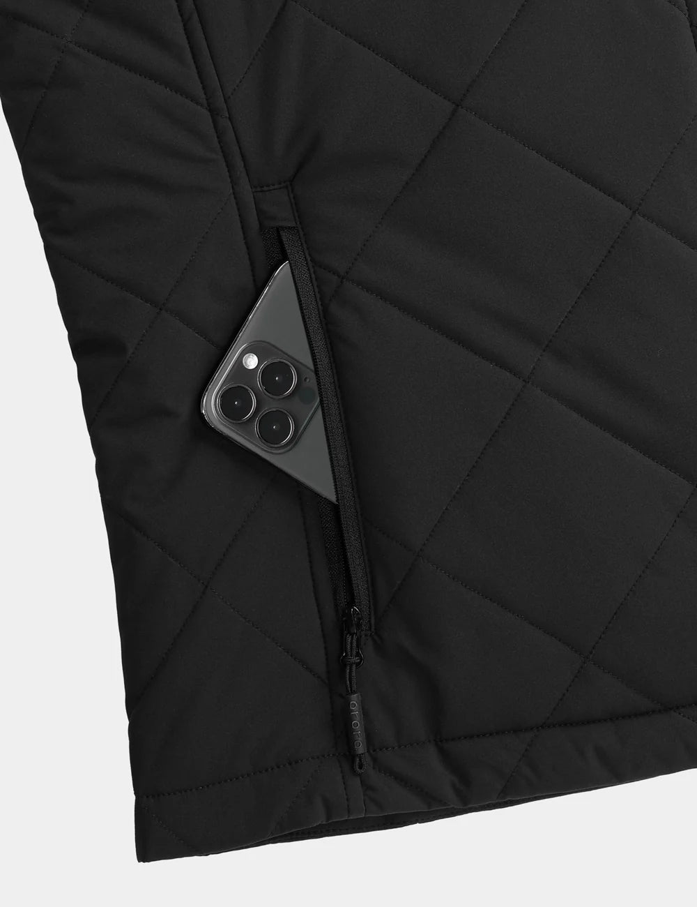 ORORO Heated Men's Heated Quilted Vest - Image 11