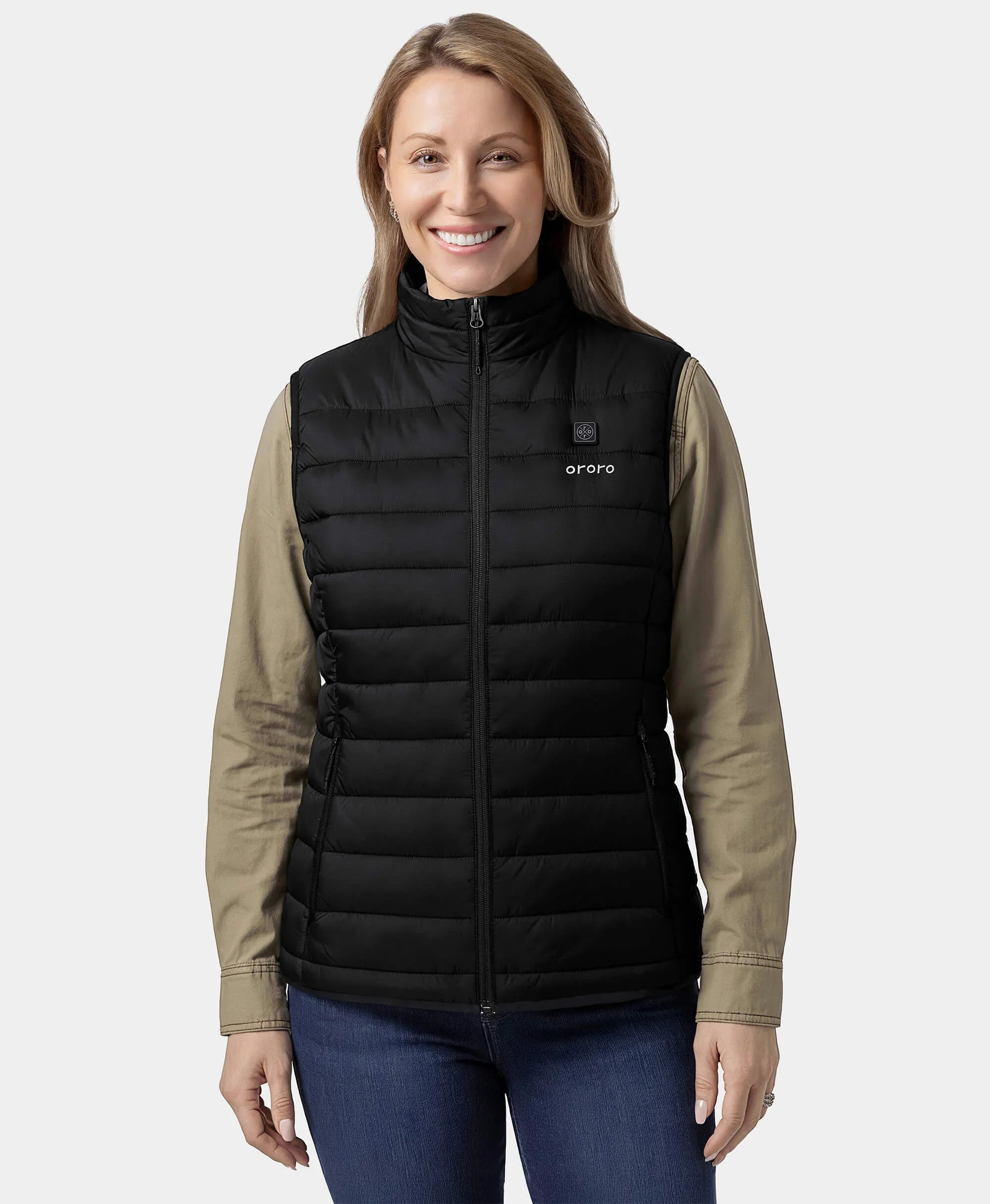 ORORO Heated (Open-box) Women's 5-Zone Classic Evo Heated Vest (Battery Set Not Included) - Image 3