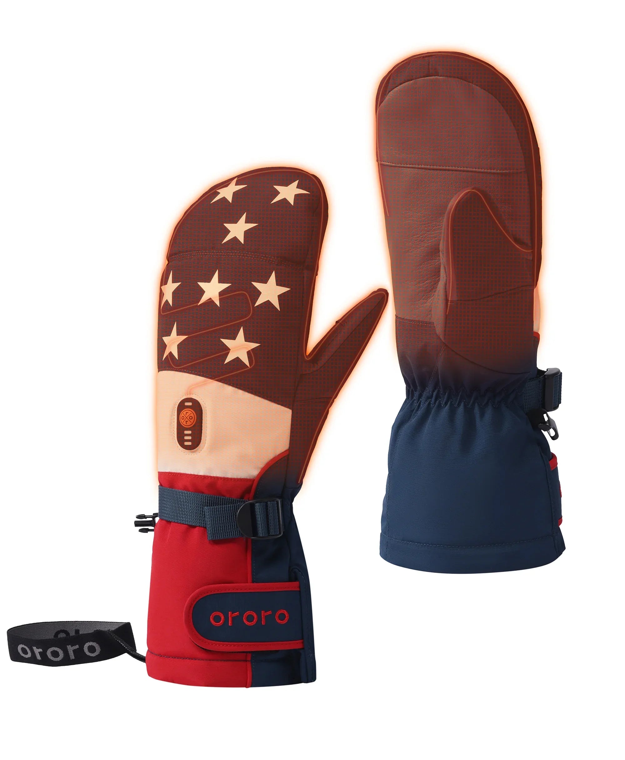 ORORO Heated Amsterdam Heated Mittens 2.0 - Image 31