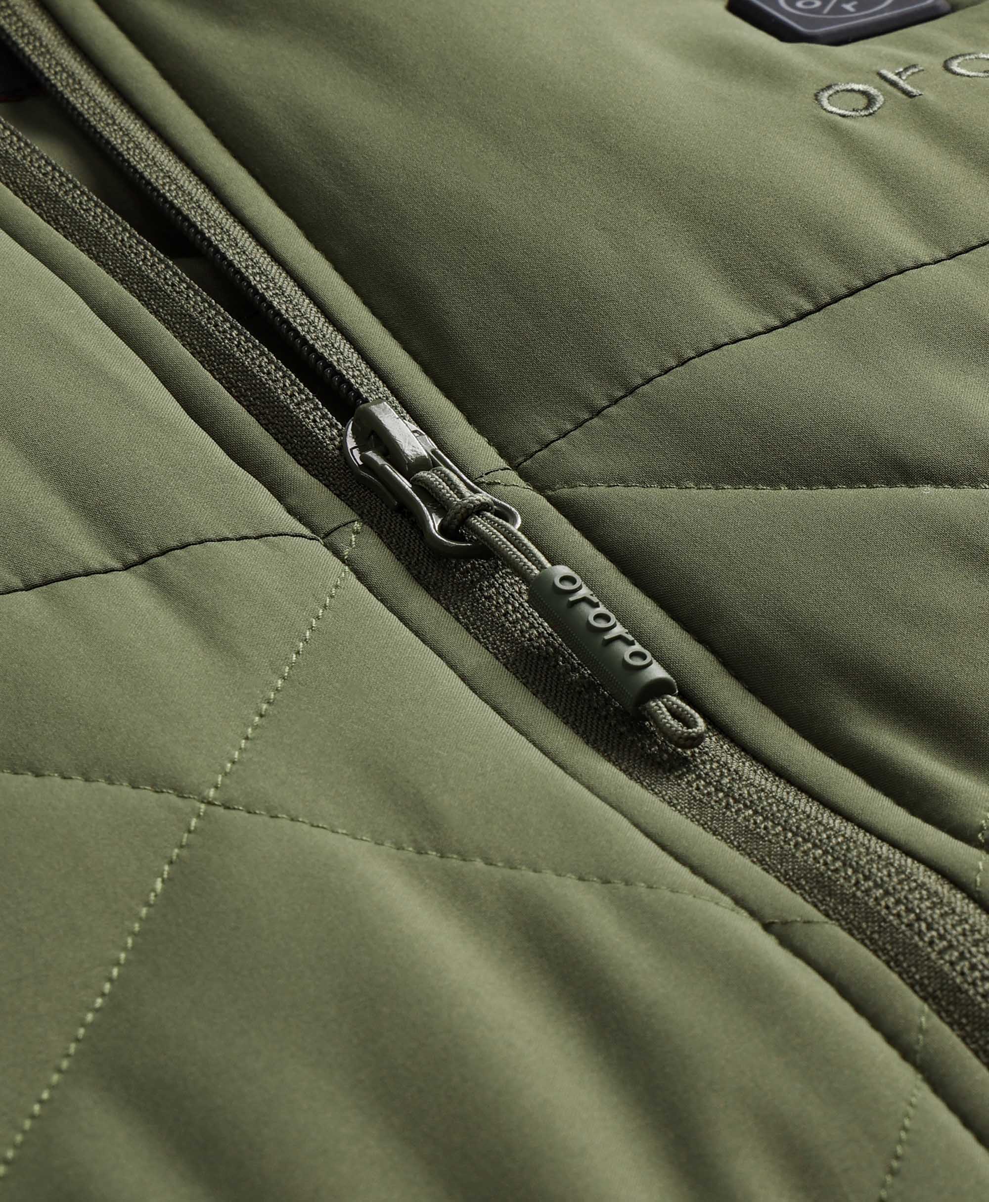 ORORO Heated Men's Heated Quilted Vest (Apparel Only) - Image 23