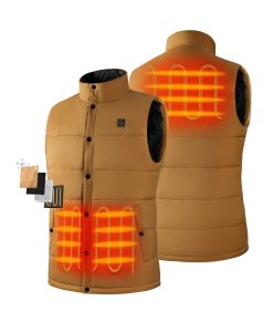 Alternative view of ORORO Heated PuffLyte™ Men's Heated Lightweight Vest (ORORO Heated Final Sale)