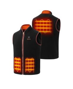 Alternative view of ORORO Heated Ascot ORORO Heated Men's 4-Zone Heated Wool Vest
