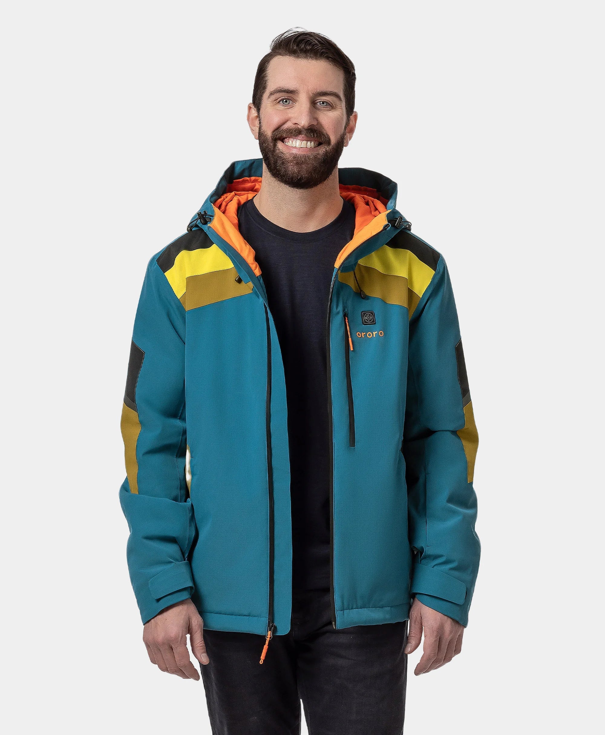ORORO Heated St. Moritz Men's Heated Snow Jacket (Apparel Only) - Image 18