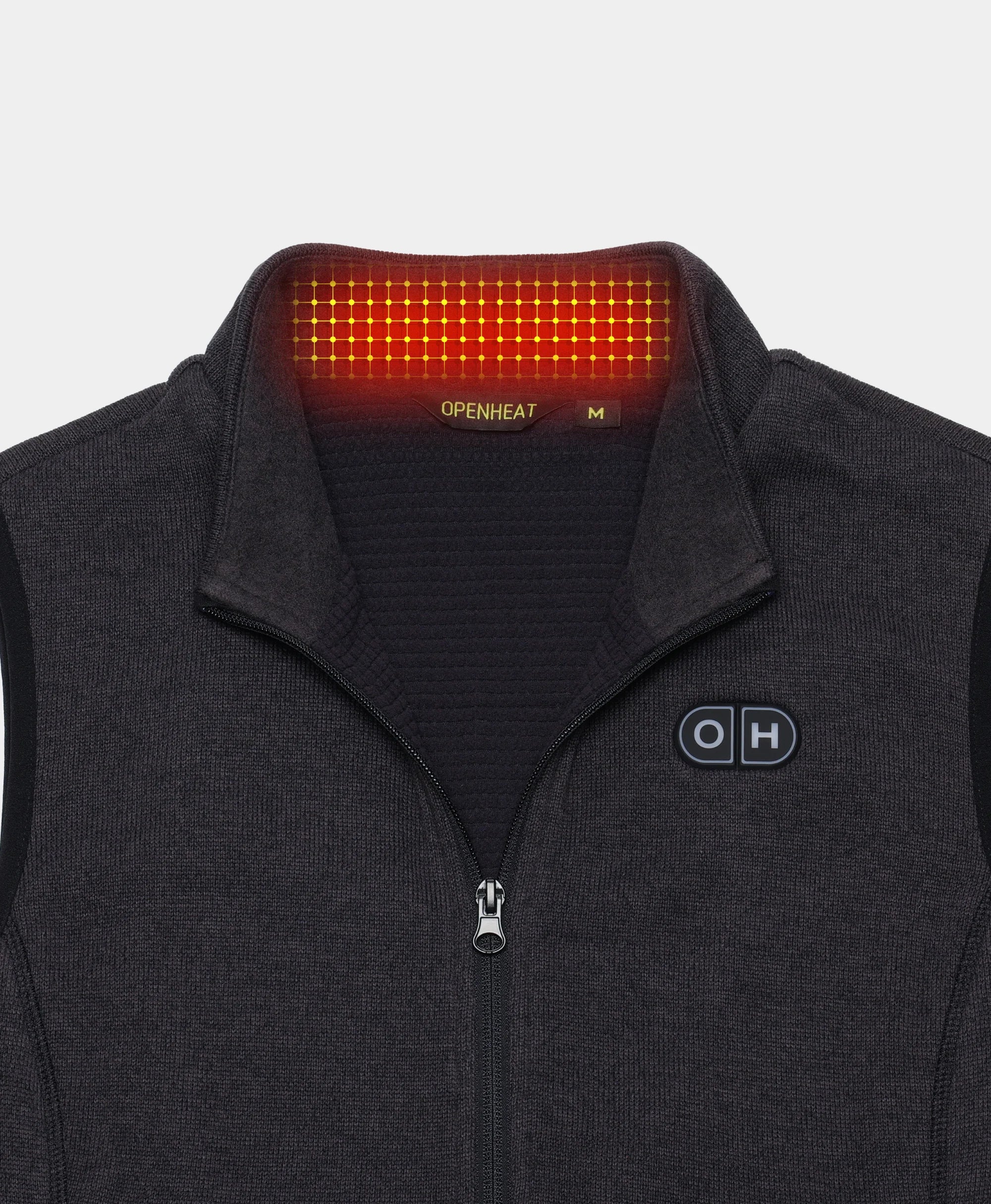 ORORO Heated ORORO Heated x OpenHeat OH-1 Women’s Heated Recycled Fleece Vest (w/ Type-C Power Port) - Image 12