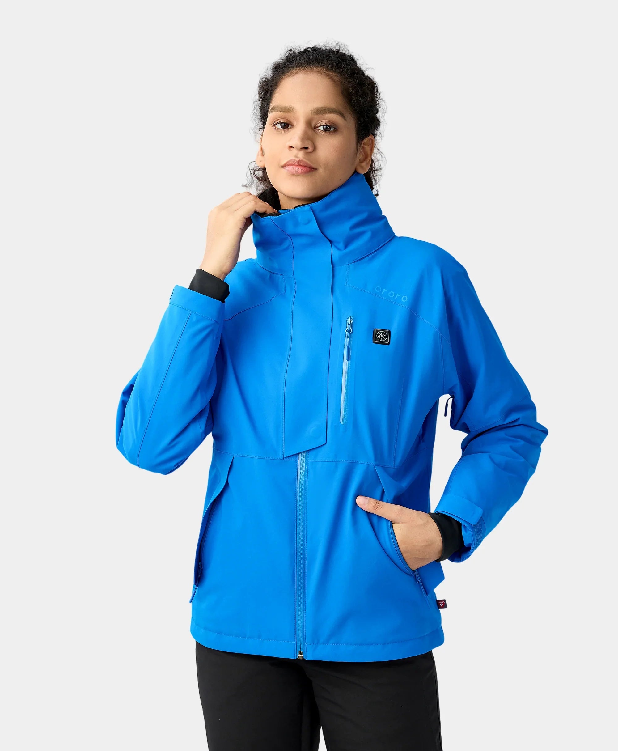 ORORO Heated Women's Waterproof Heated Ski Jacket (ORORO Heated Final Sale) - Image 29