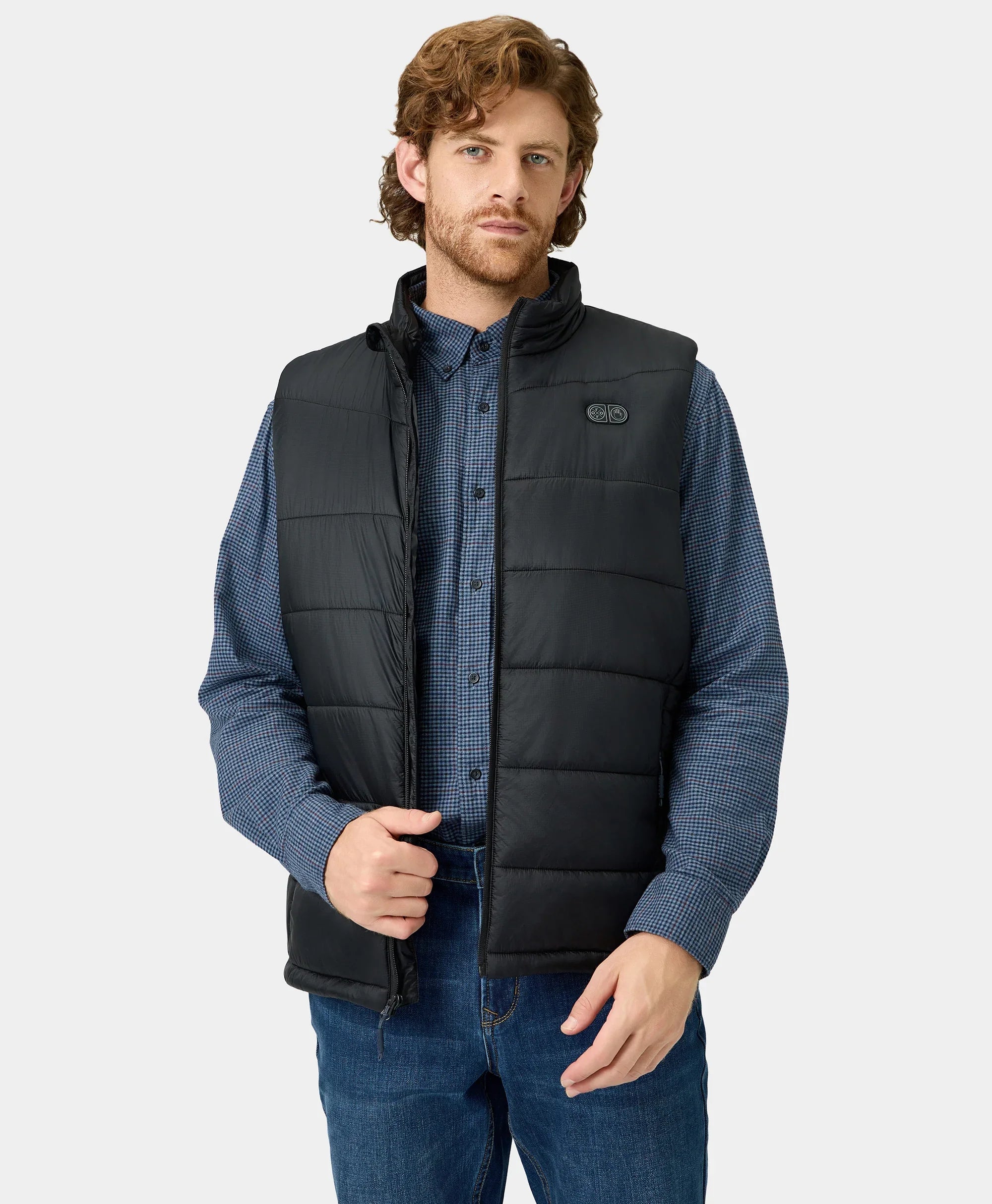 ORORO Heated (Open-box) SureWarm® Men's 7-Zone Dual-Control Classic Pro Heated Vest (Battery Set Not Included) - Image 2