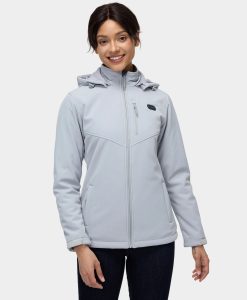 ORORO Heated Women's Heated Dual Control Jacket with 5 Heating Zones (Pocket Heating) (Apparel Only)