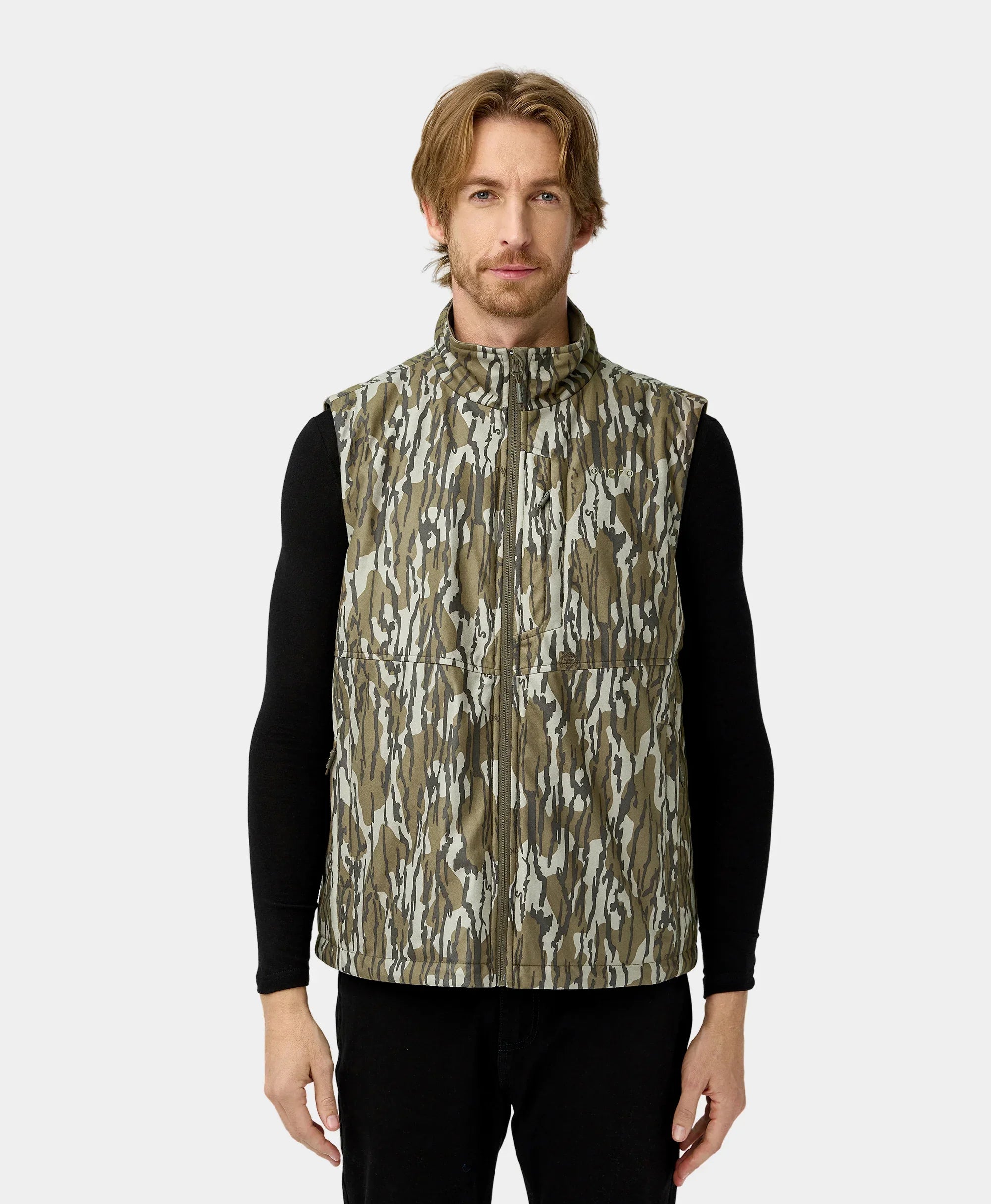 ORORO Heated Men's Heated Hunting Vest - Mossy Oak® Bottomland Pattern