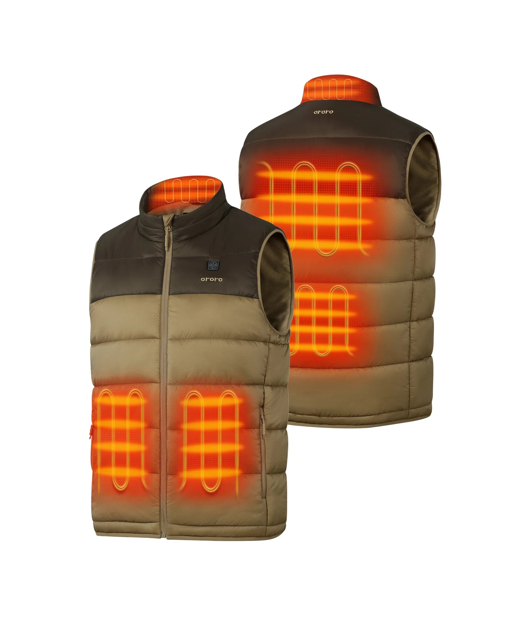 ORORO Heated (Open-box) Men's 5-Zone Classic Evo Heated Vest ((Battery Set Not Included) - Image 18