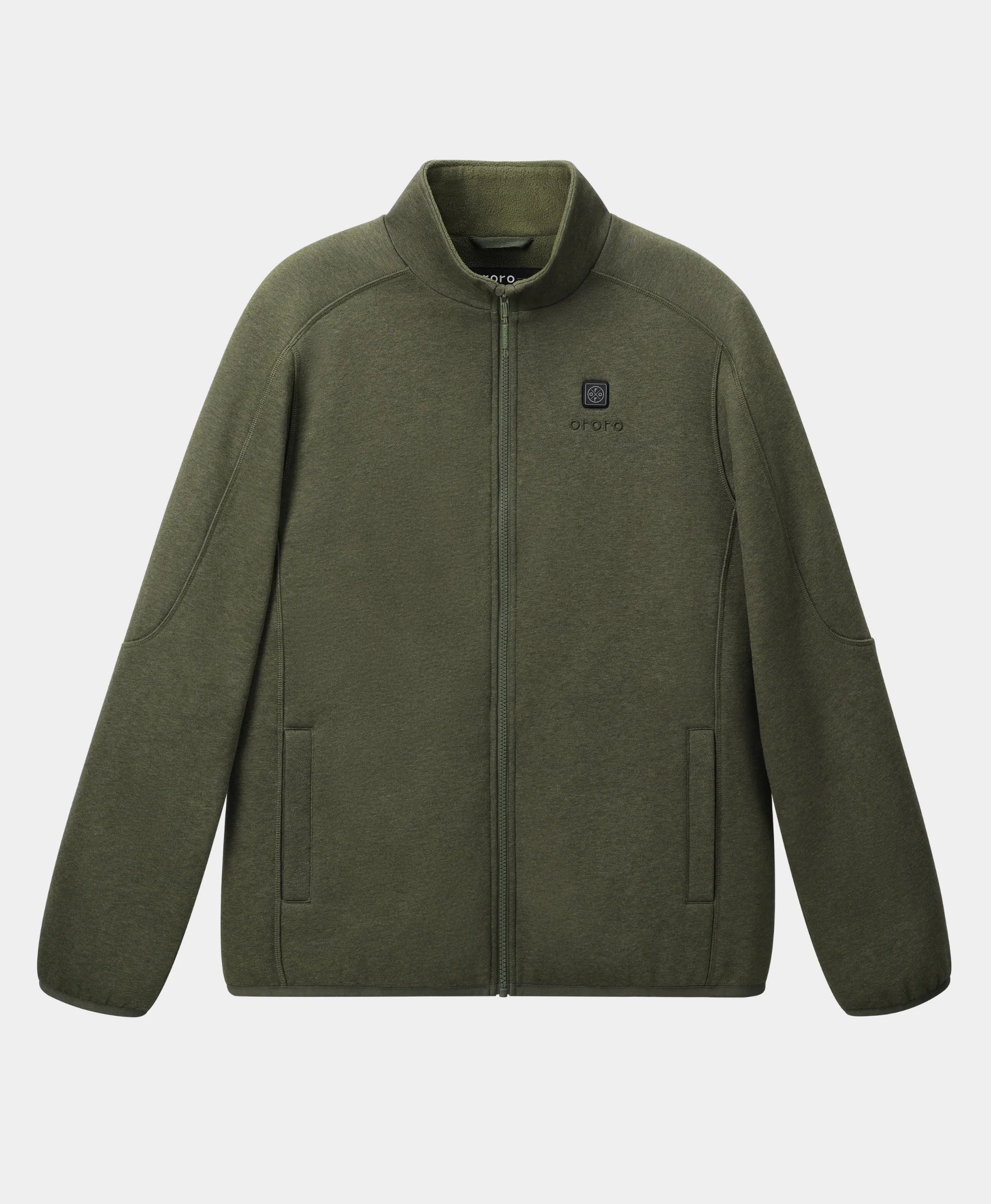 ORORO Heated (Open-box) Men's Heated Full-Zip Fleece Jacket (Battery Set Not Included) - Image 19