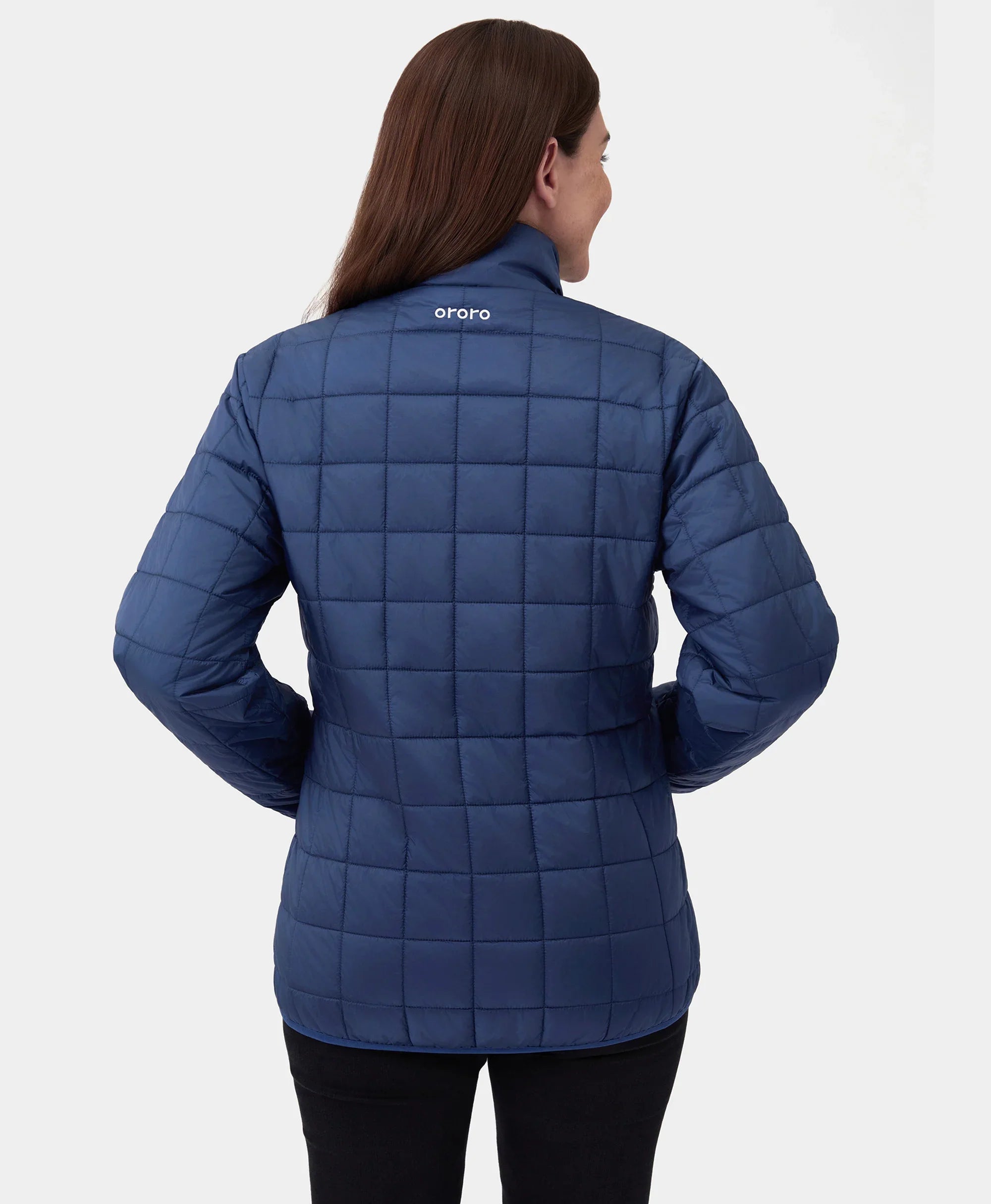 ORORO Heated Prism Women's Heated Quilted Jacket (Apparel Only) - Image 4