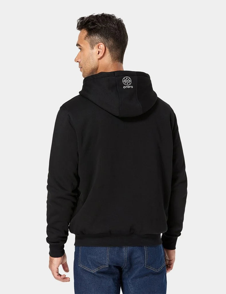 ORORO Heated Unisex Heated Fleece Hoodie (ORORO Heated Final Sale) - Image 15