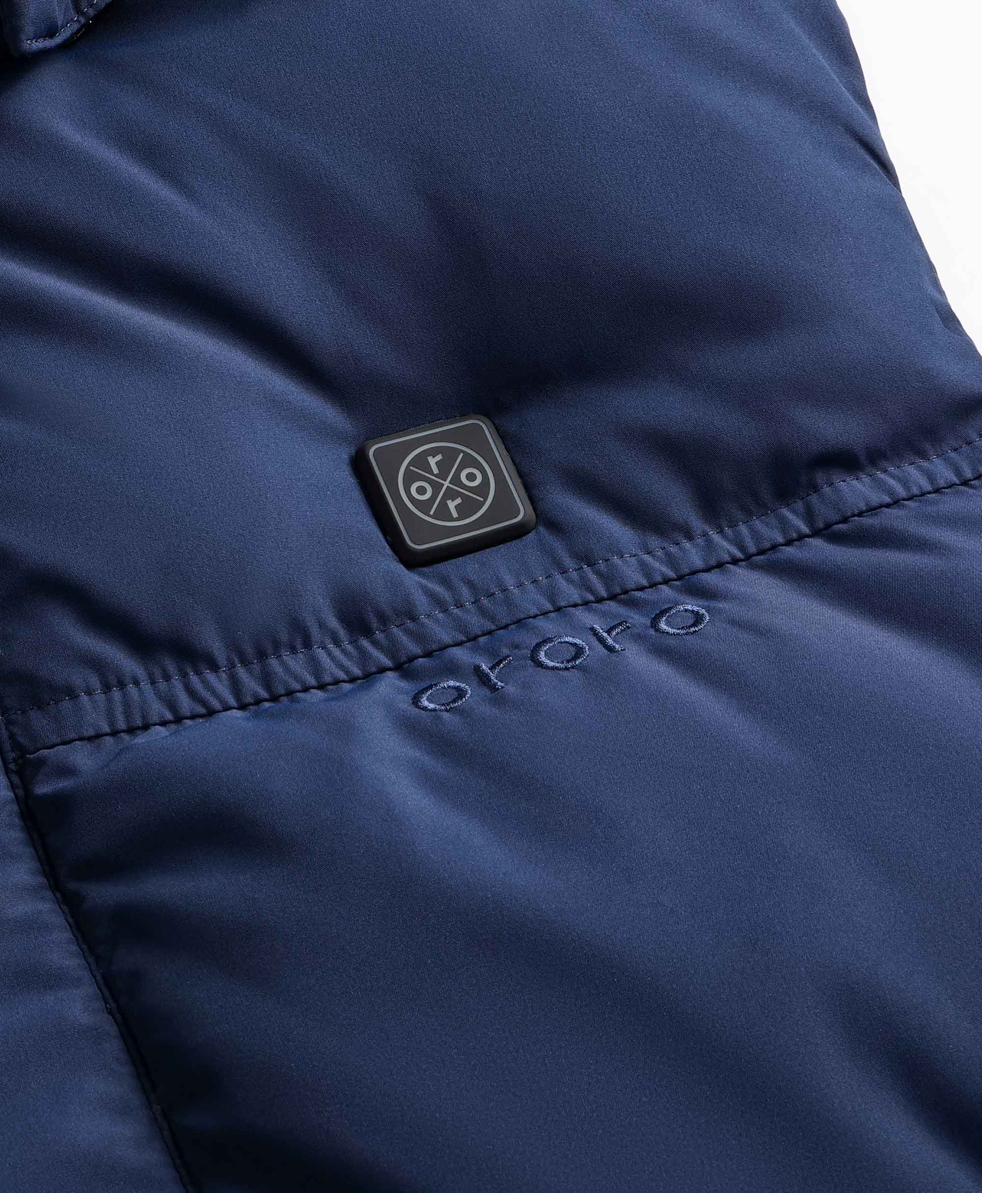 ORORO Heated (Open-box) Men's Heated Down Vest (Battery Set Not Included) - Image 22