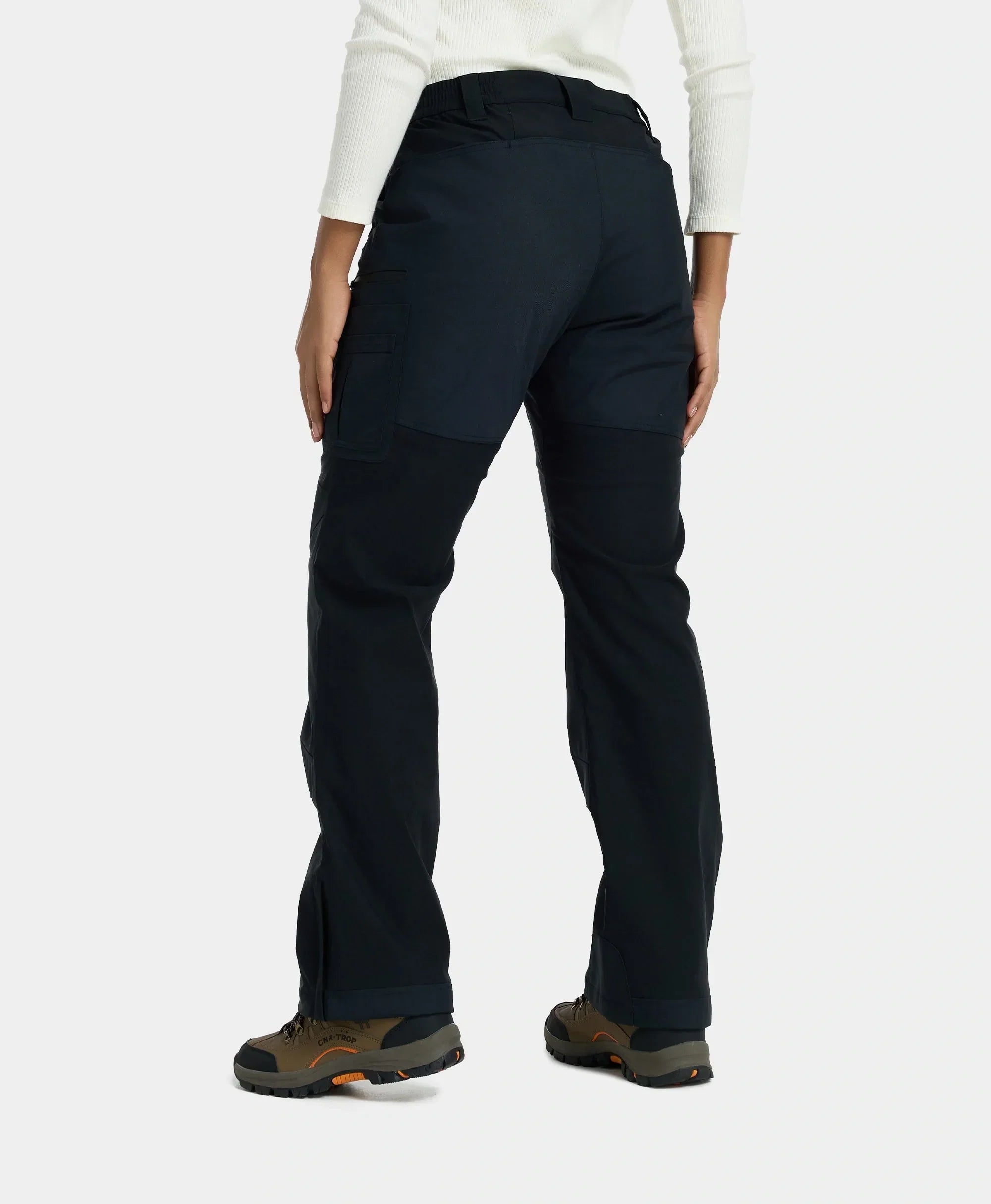 ORORO Heated (Open-box) Bristol Lite Women's Heated Utility Fleece Lined Pants (Battery Set Not Included) - Image 4