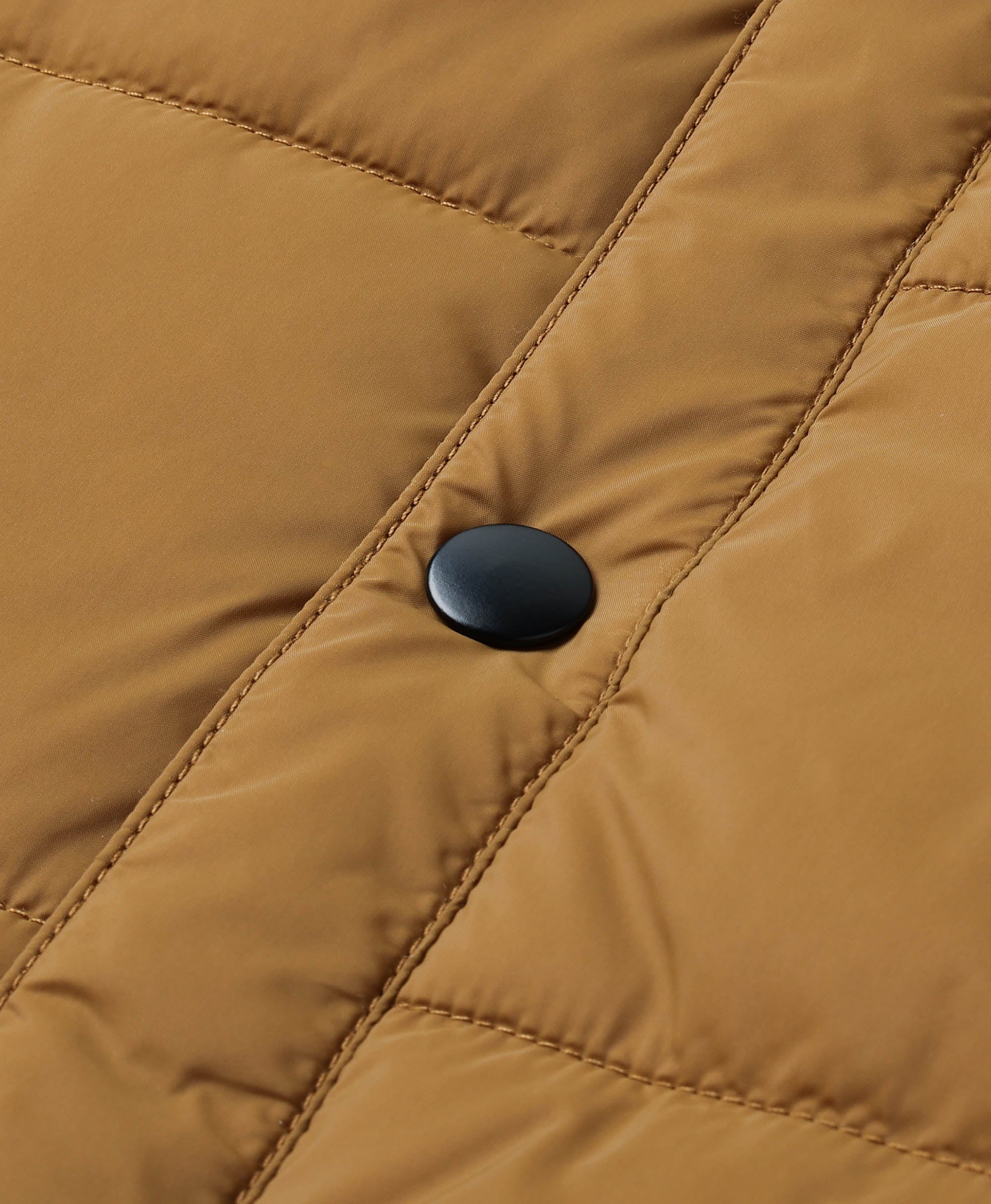 ORORO Heated PuffLyte™ Men's Heated Lightweight Vest - Dark Khaki (Apparel Only) - Image 8