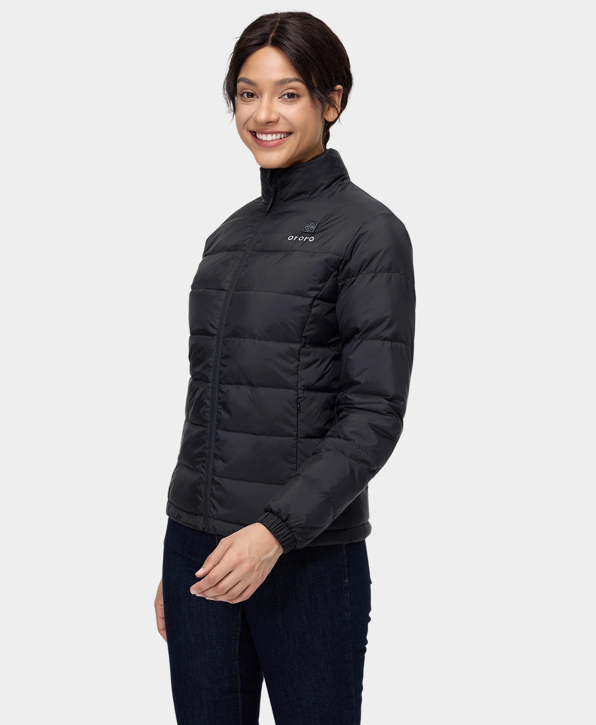 ORORO Heated Women's Heated Puffer Jacket (Apparel Only) - Image 3