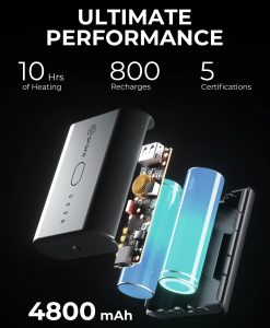 Alternative view of ORORO Heated (Open-box) Mini 5K Battery (4800 mAh)