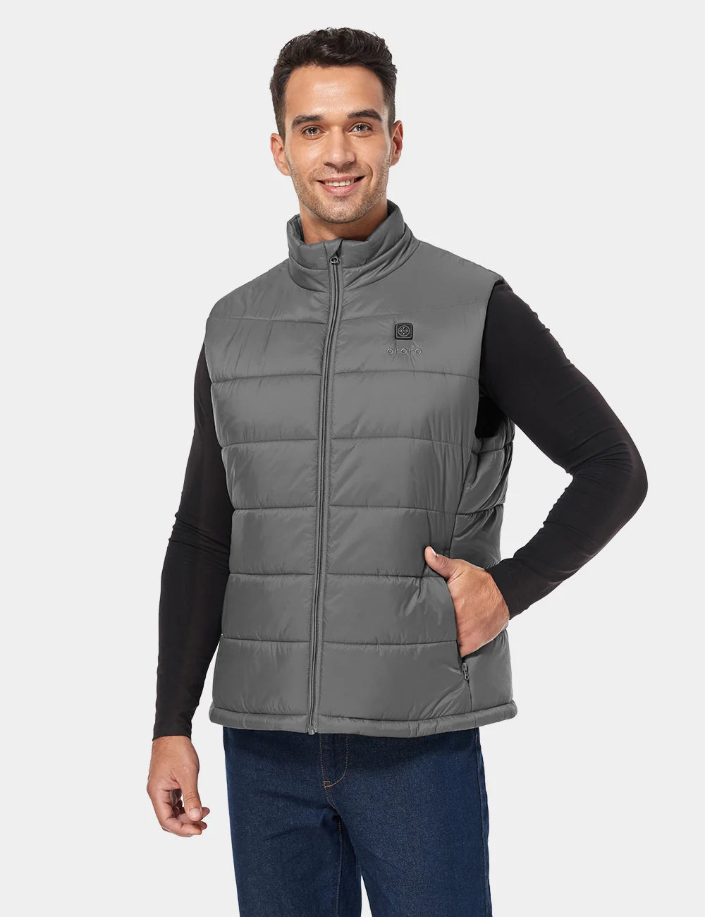 ORORO Heated (Open-box) Men's Classic Heated Vest (Battery Set Not Included) - Image 25