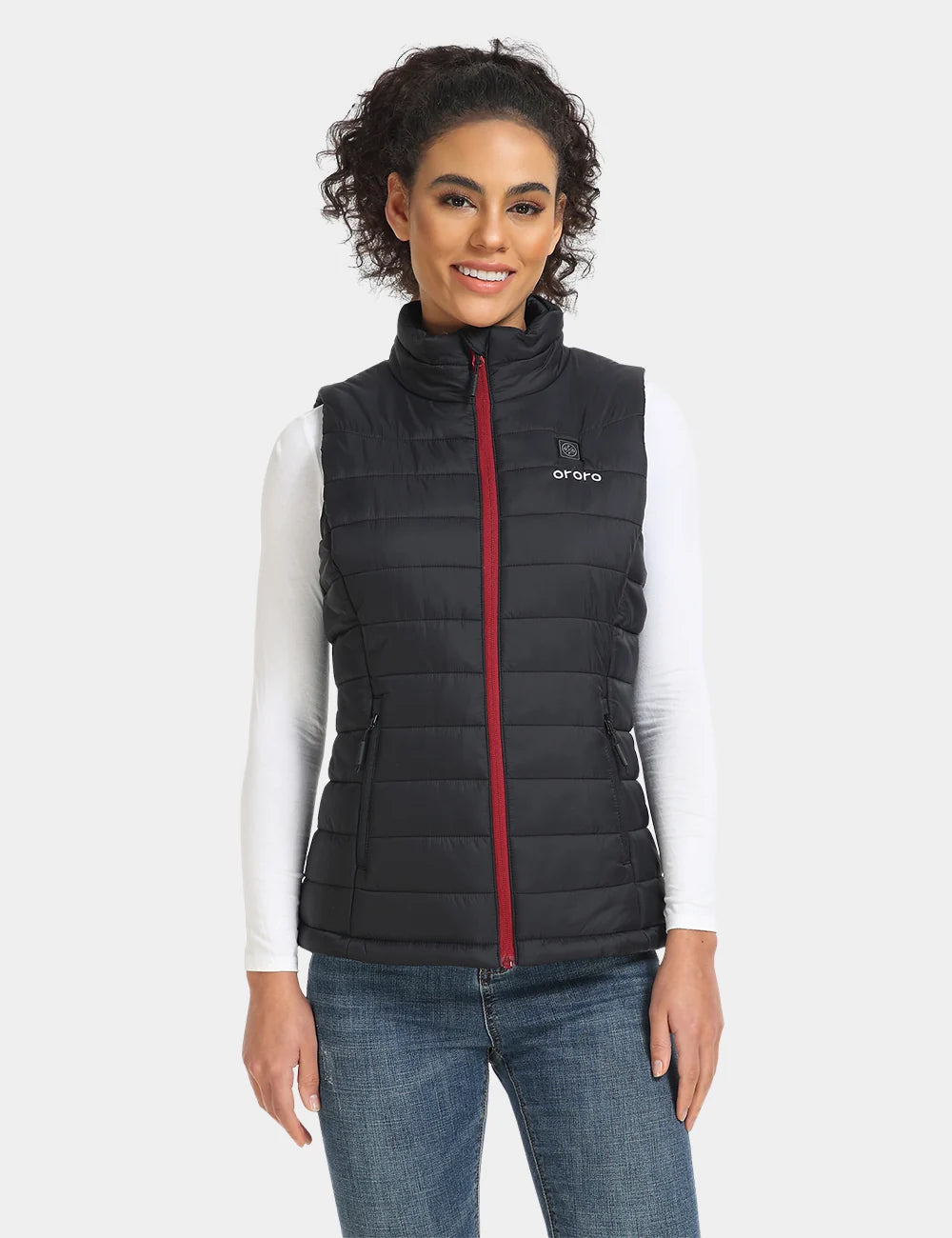 ORORO Heated Women's Classic Heated Vest - Black