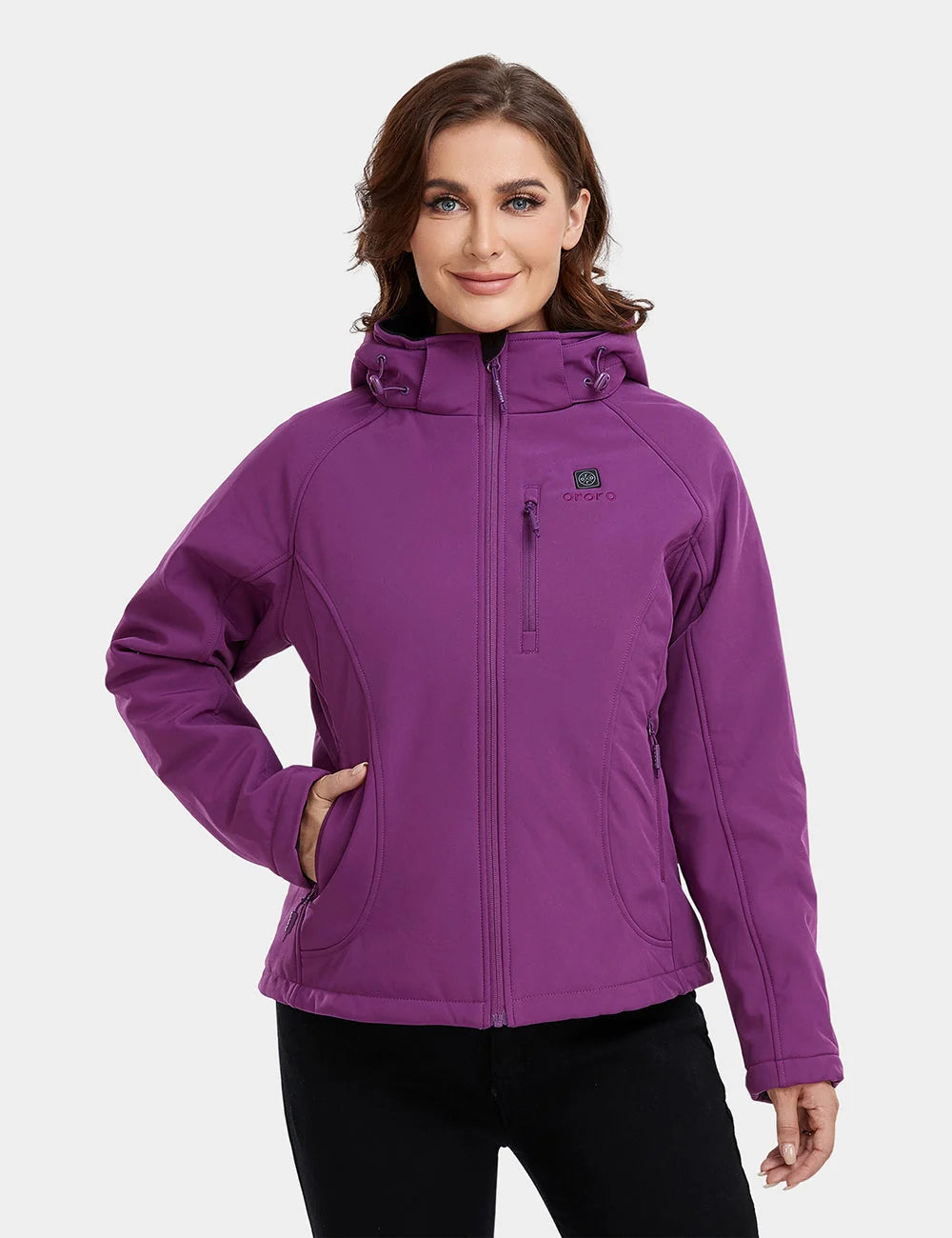 ORORO Heated Women's Classic Heated Jacket (Apparel Only) - Image 17