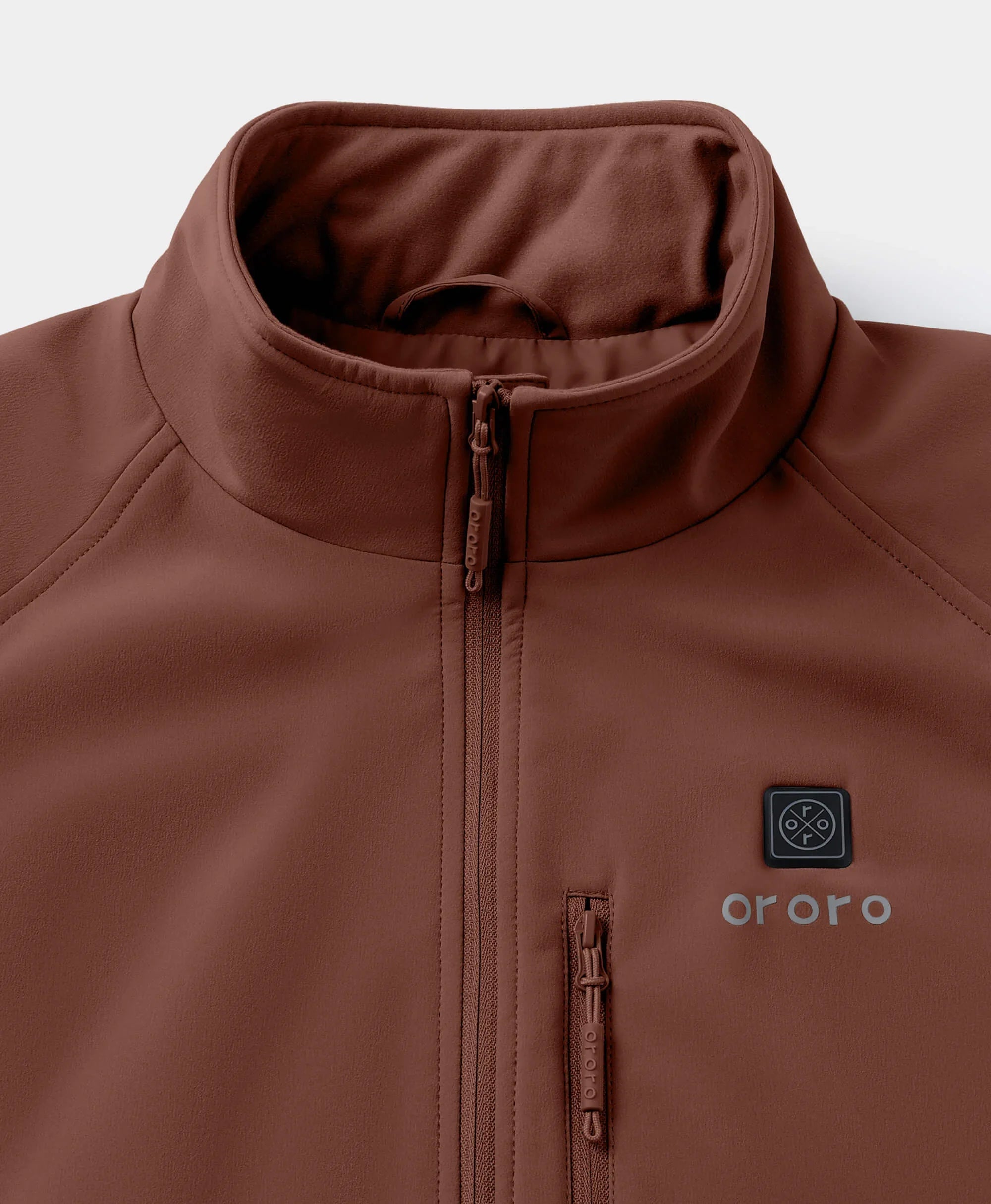 ORORO Heated Women's Heated Softshell Vest - Lower Back Heating (Apparel Only) - Image 52