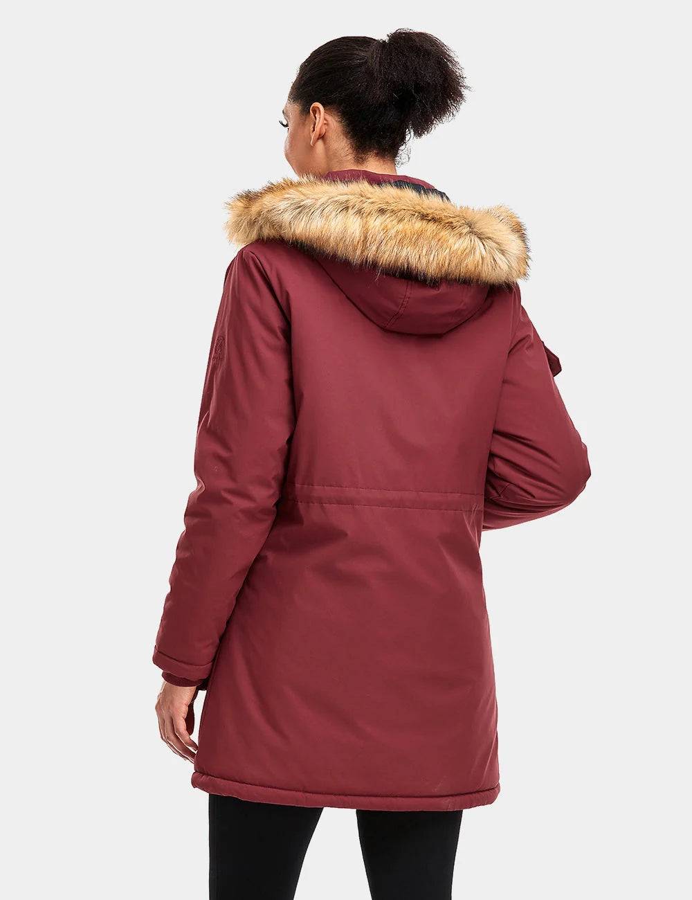 ORORO Heated (Open-box) Women's Heated Thermolite® Parka (4 Heating Zones) (Battery Set Not Included) - Image 25