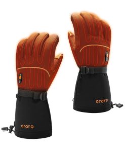ORORO Heated (Open-box) Buffalo Heated Softshell Gloves 2.0
