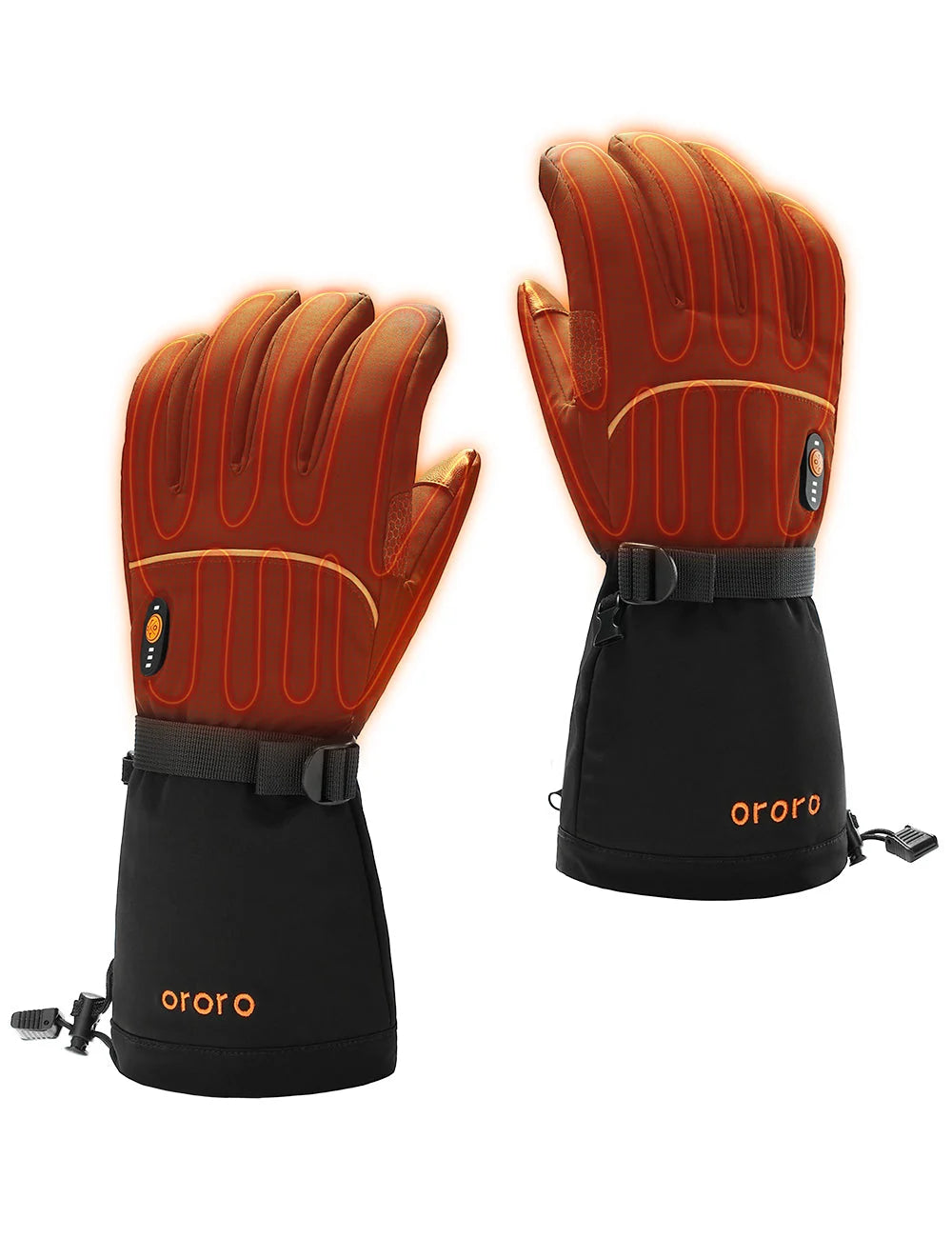 ORORO Heated (Open-box) Buffalo Heated Softshell Gloves 2.0