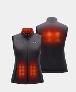 ORORO Heated (Open-box) ORORO Heated x OpenHeat OH-1 Women’s Heated Recycled Fleece Vest (w/ Type-C Power Port)