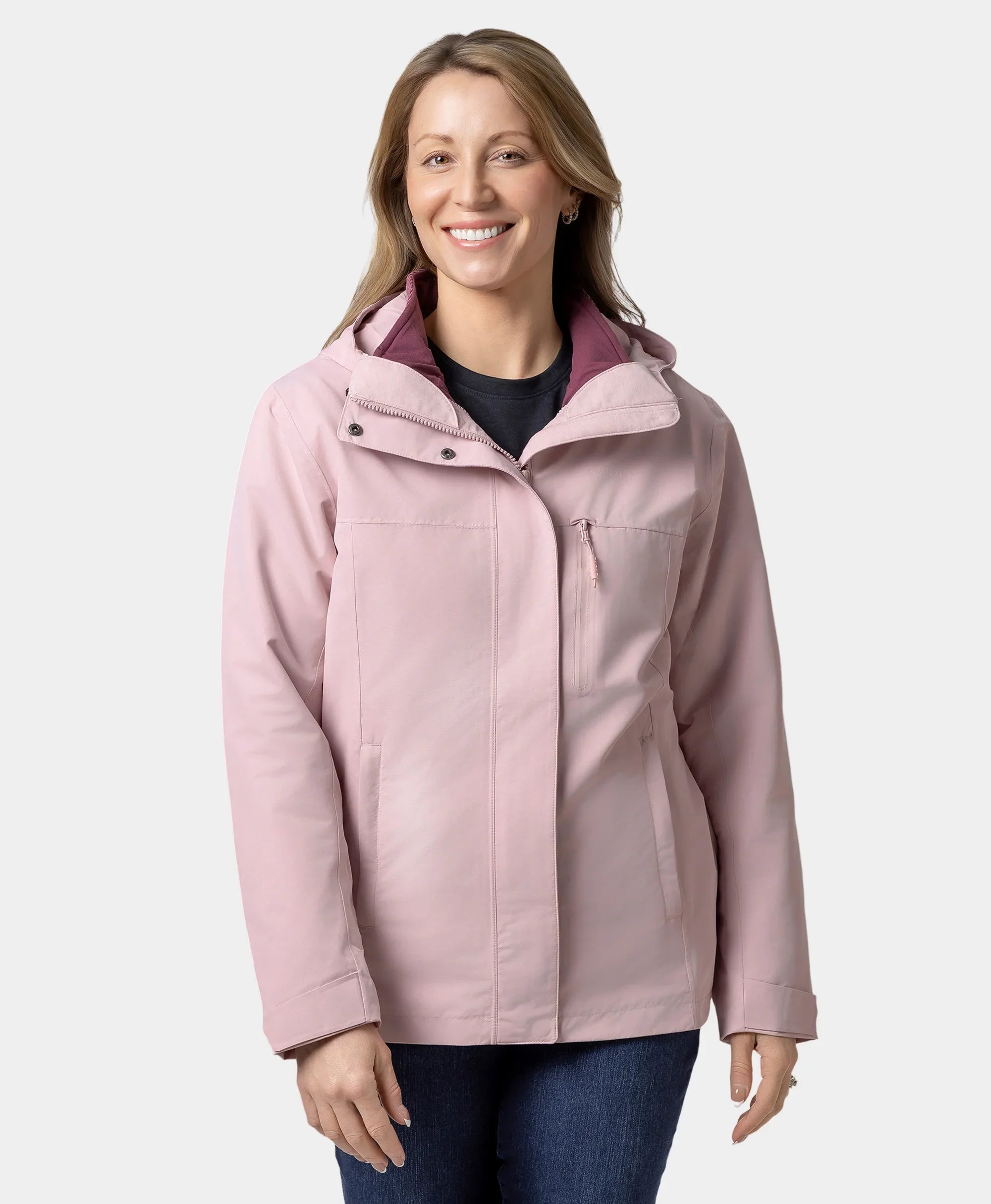 ORORO Heated (Open-box) River Ridge Women's Waterproof Shell Jacket (Non-heated) - Image 8