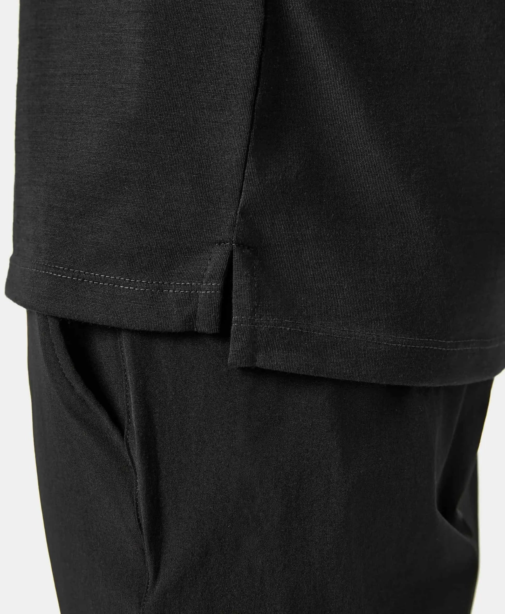 ORORO Heated Aoraki Unisex Merino Wool Blend Baselayer - Black - Image 11