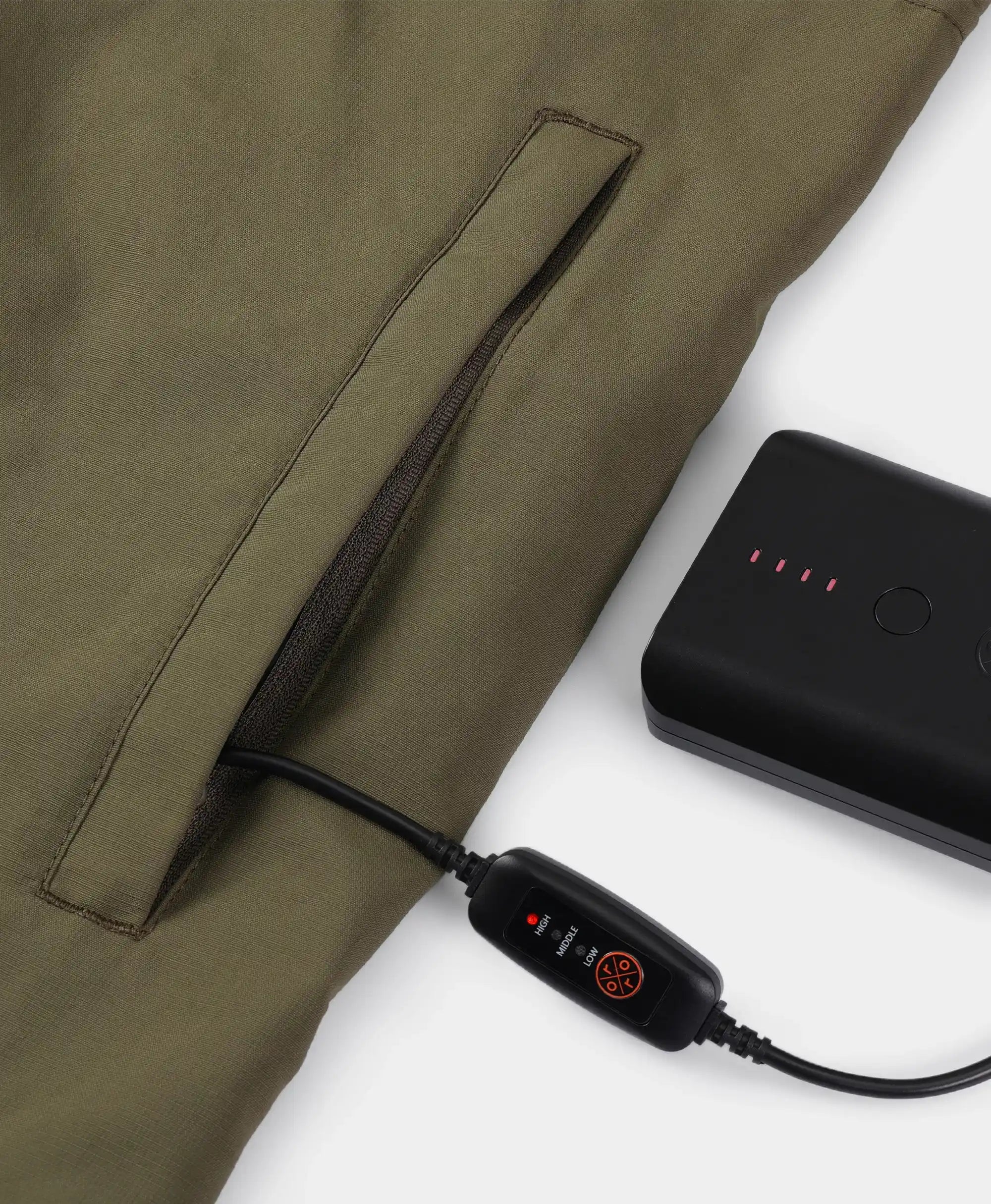 ORORO Heated (Open-box) ZenFlow Power Cooling Jacket (Battery Set Not Included) - Image 23