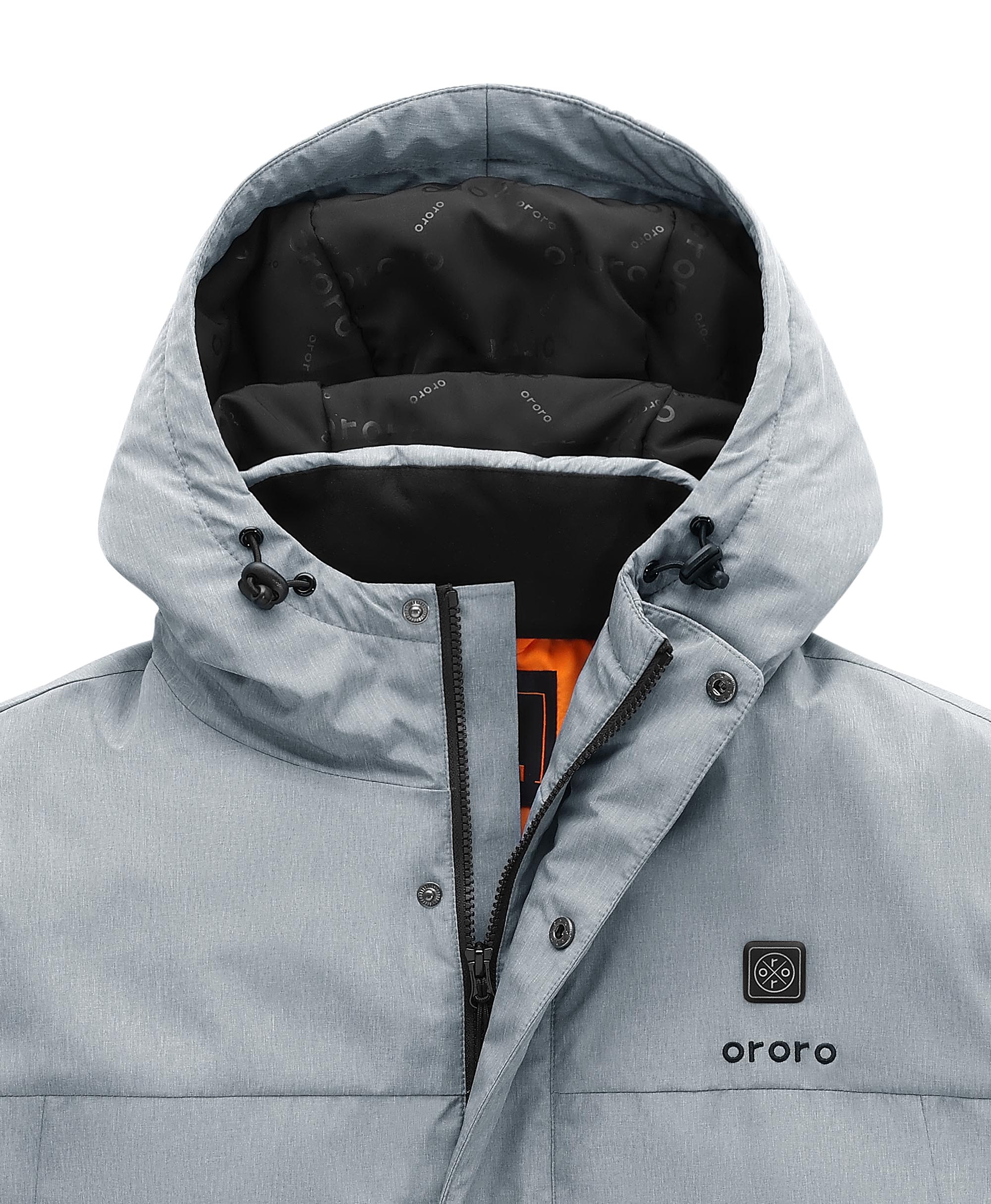 ORORO Heated Men's Thermolite® Heated Padded Jacket - Image 2
