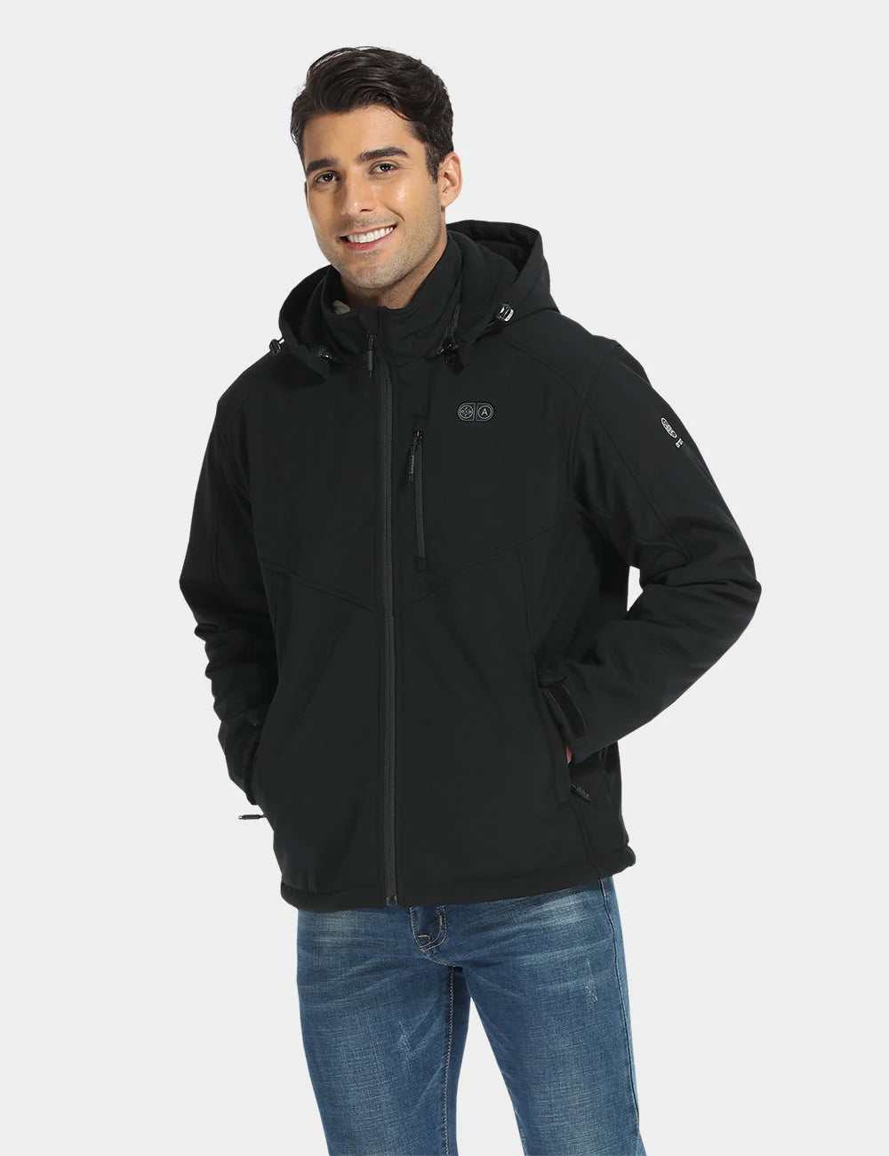 ORORO Heated (Open-box) Men's Heated Dual Control Jacket with 5 Heating Zones (Chest Heating) (Battery Set Not Included) - Image 22