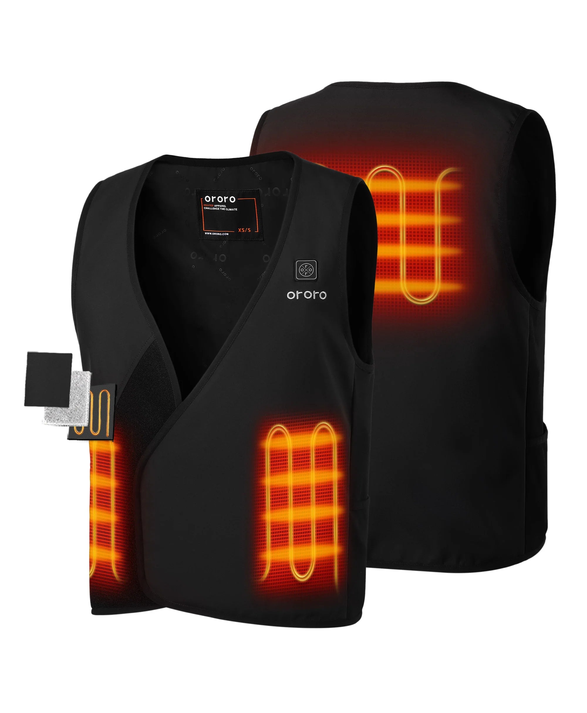 ORORO Heated Vanguard Unisex Ultralight Adjustable Heated Liner Vest (Apparel Only) - Image 3