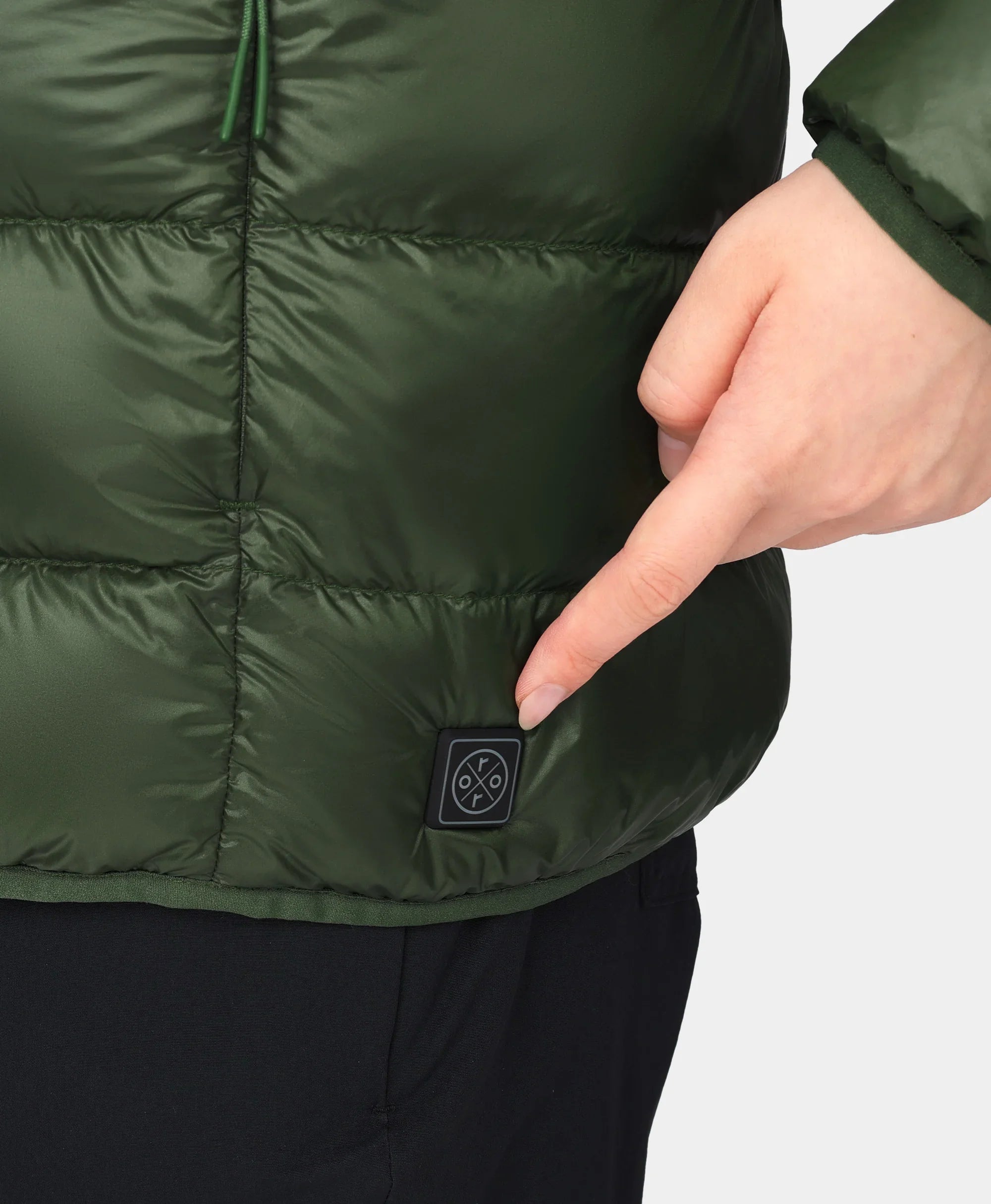 ORORO Heated Aero Women's 4-Zone Packable Heated Down Jacket - Image 24